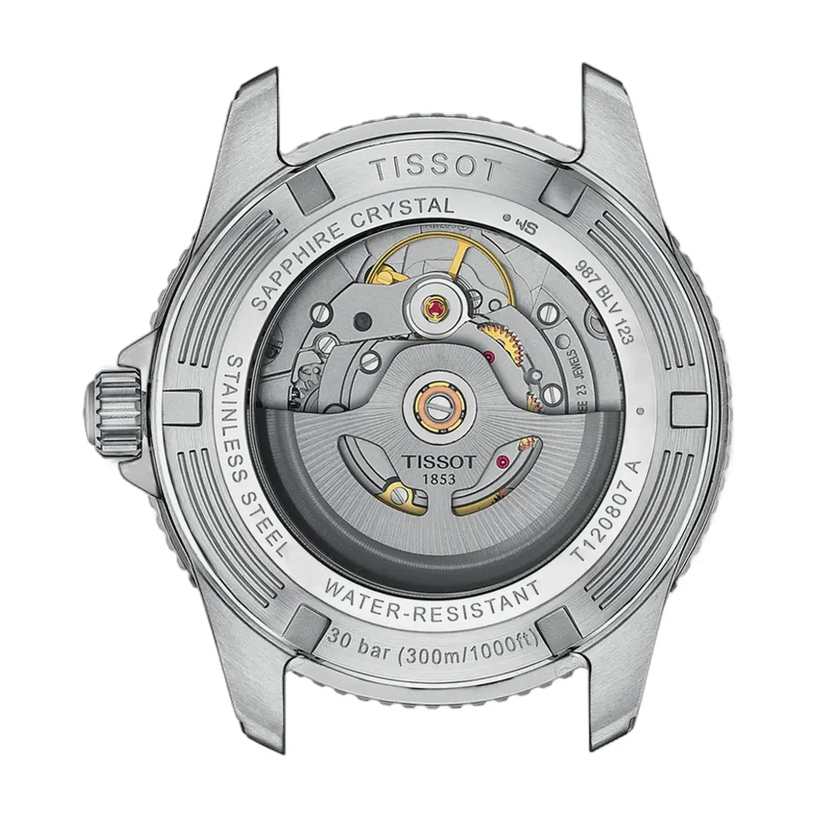 Tissot Seastar 1000 Powermatic 80 40mm Blue Dial Silver Stainless Steel Watch