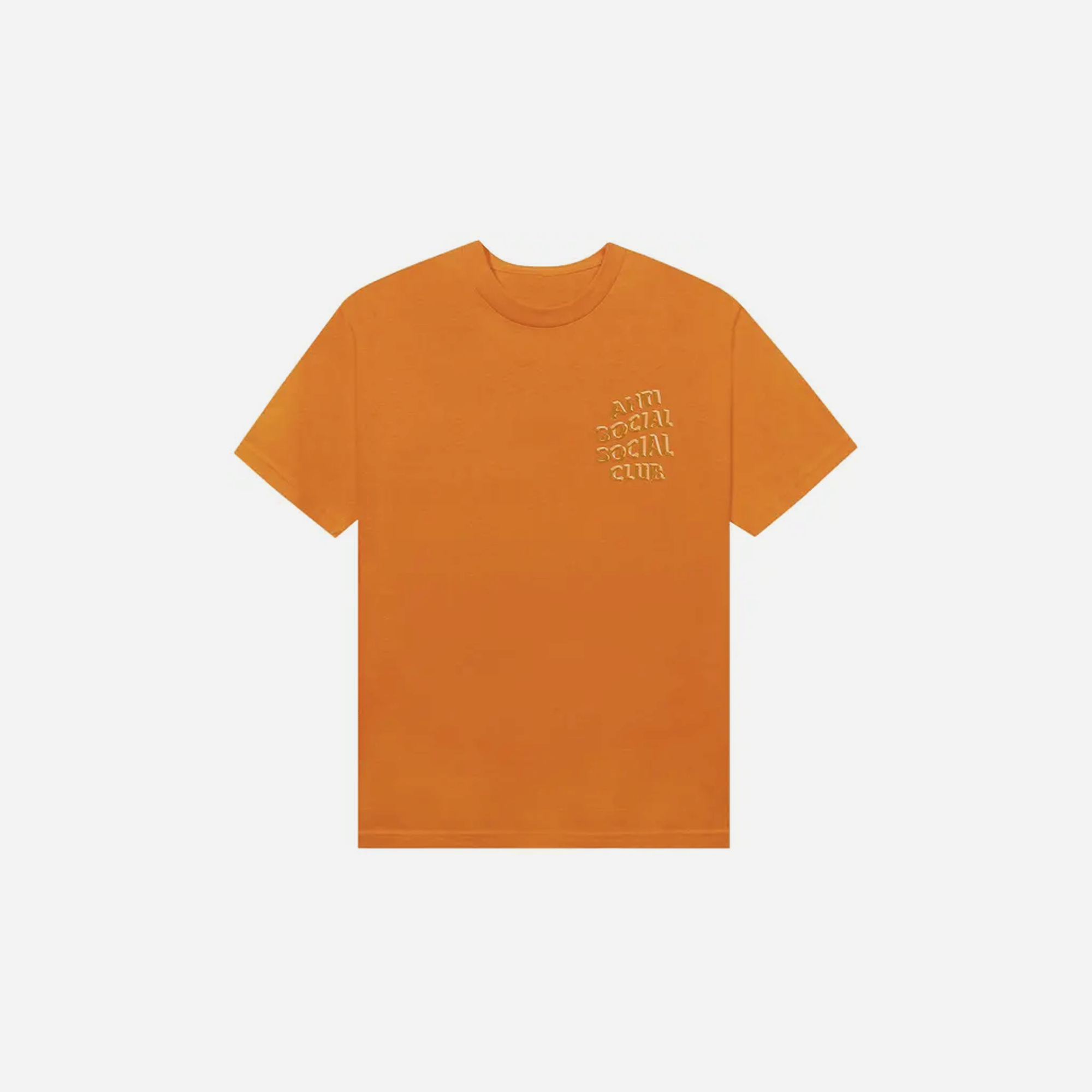 Anti Social Social Club Deeper Than Usual Orange Sherbet Tee