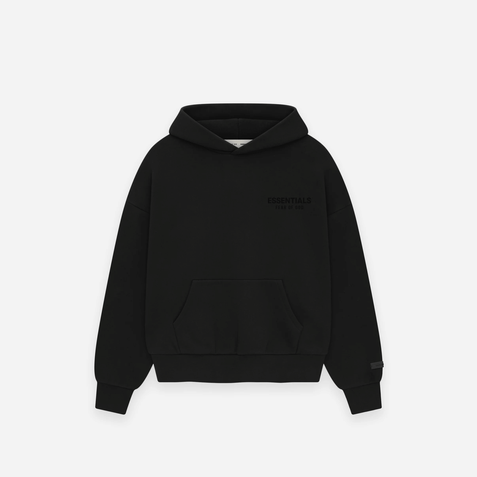 Fear Of God Essentials Classic Hoodie Vintage Black