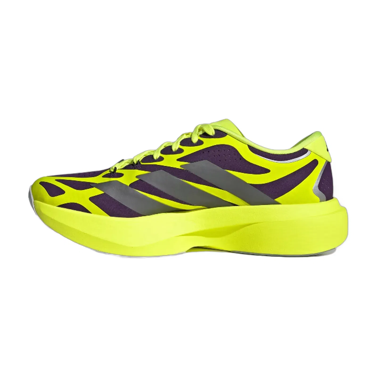 Adidas Adizero Evo SL EXO Aurora Plum / Iron Metallic / Solar Yellow