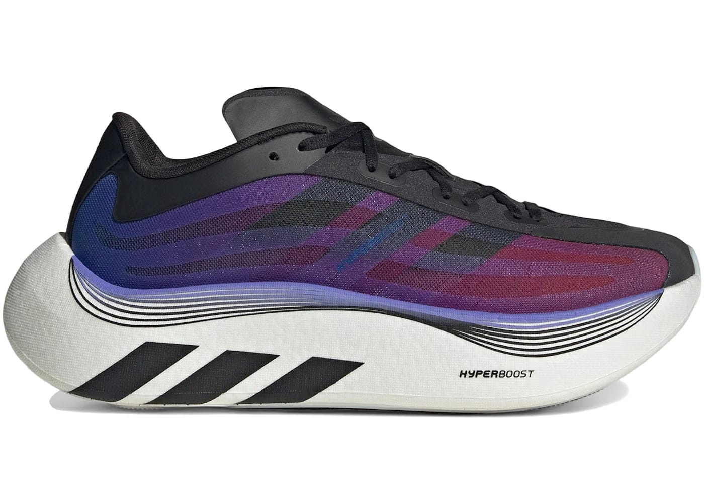 Adidas Hyperboost Euphoria LT Core Black / Lucid Blue / Solar Red