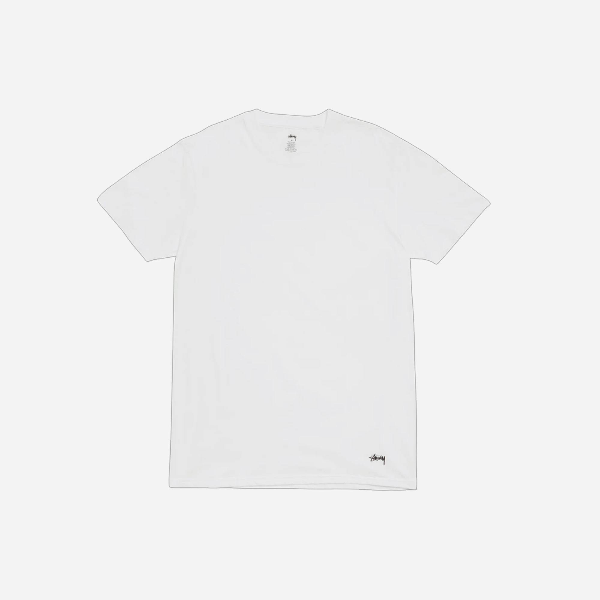 Stussy T-Shirt Pack of 3 White