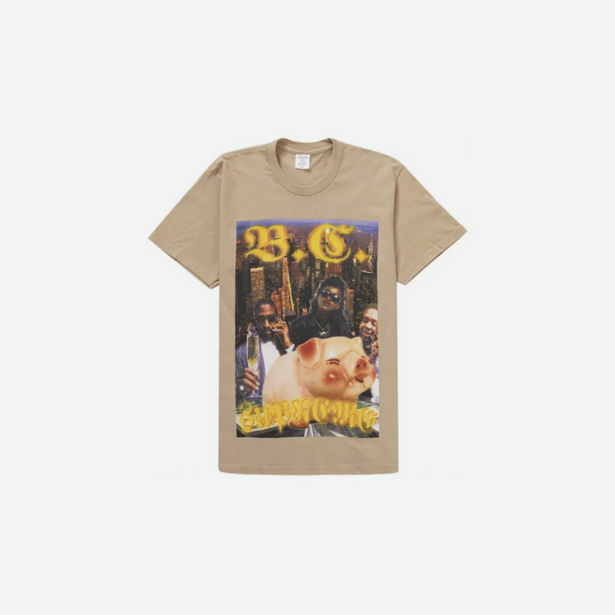Supreme x Bernadette Corporation Money T-Shirt Khaki