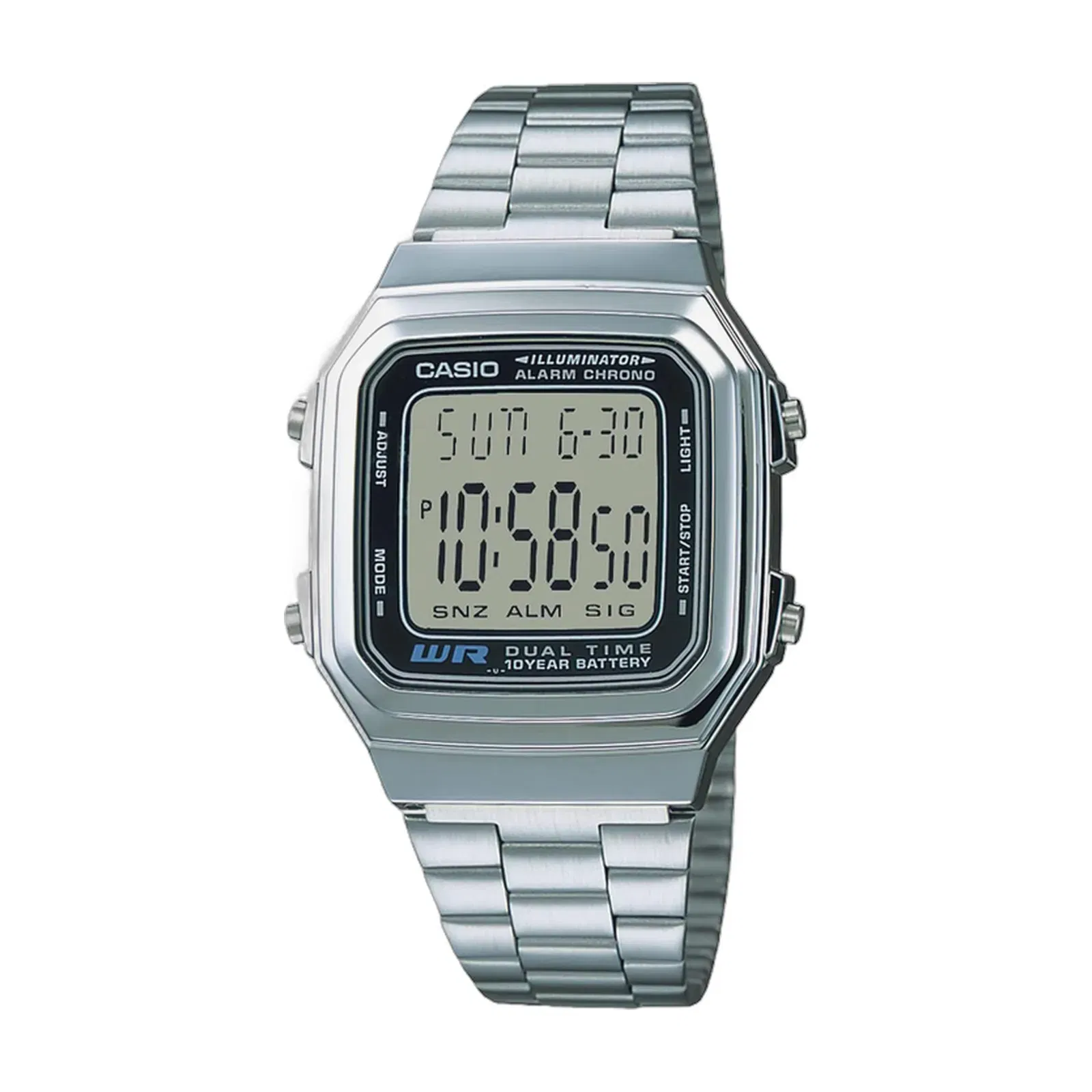 Casio Vintage Collection Digital Metal A178 Watch