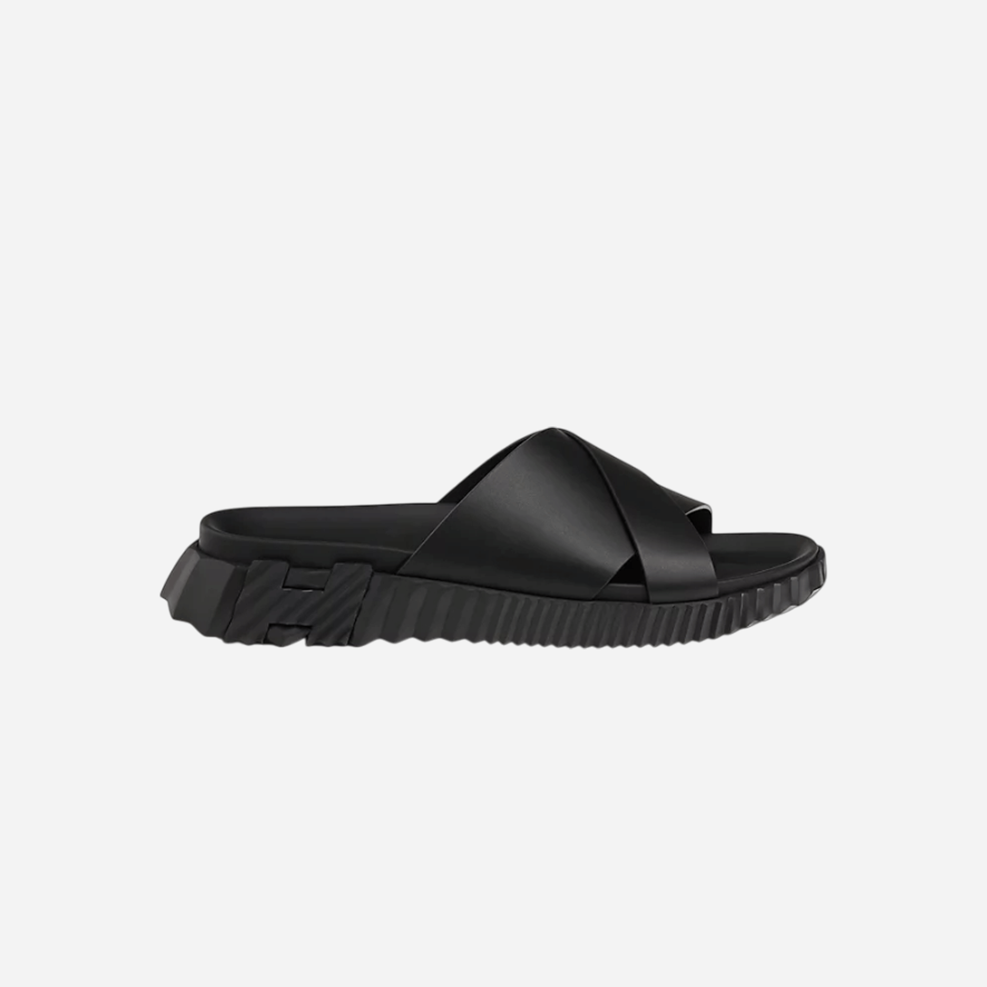 Hermes Infra Sandal Noir