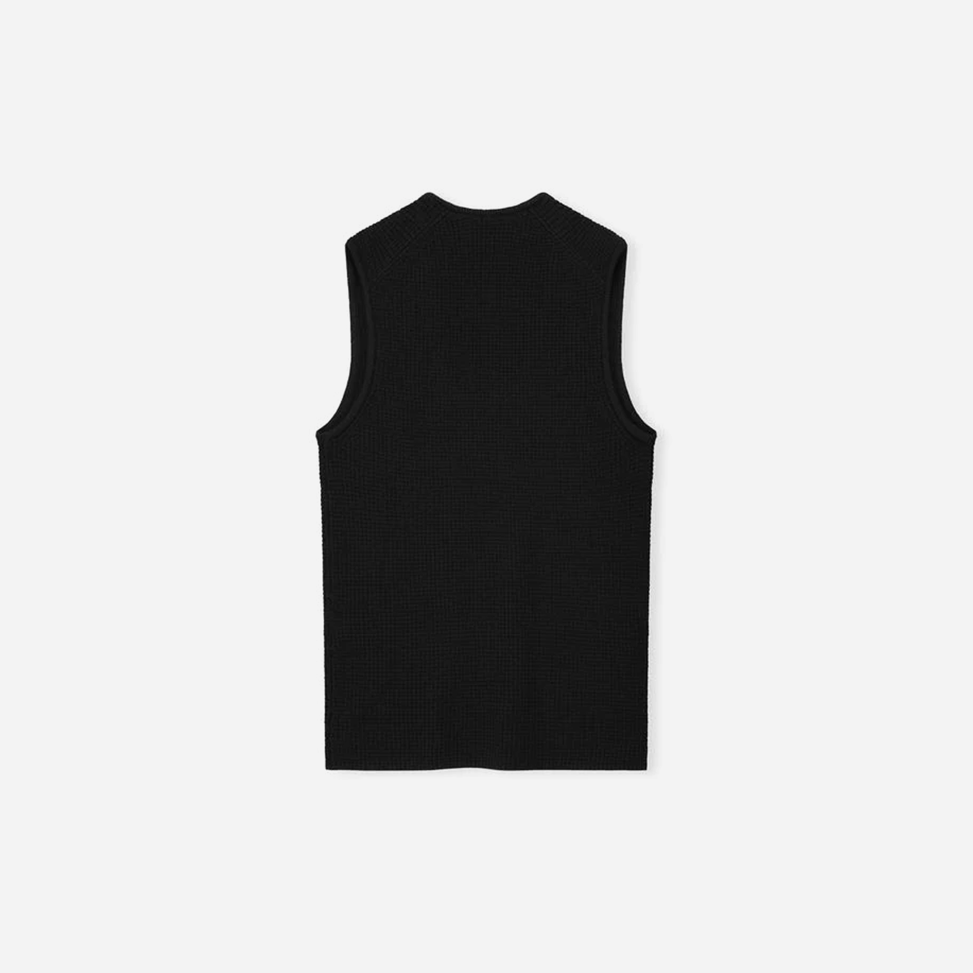 Fear Of God Essentials Womens Waffle Tank Vintage Black