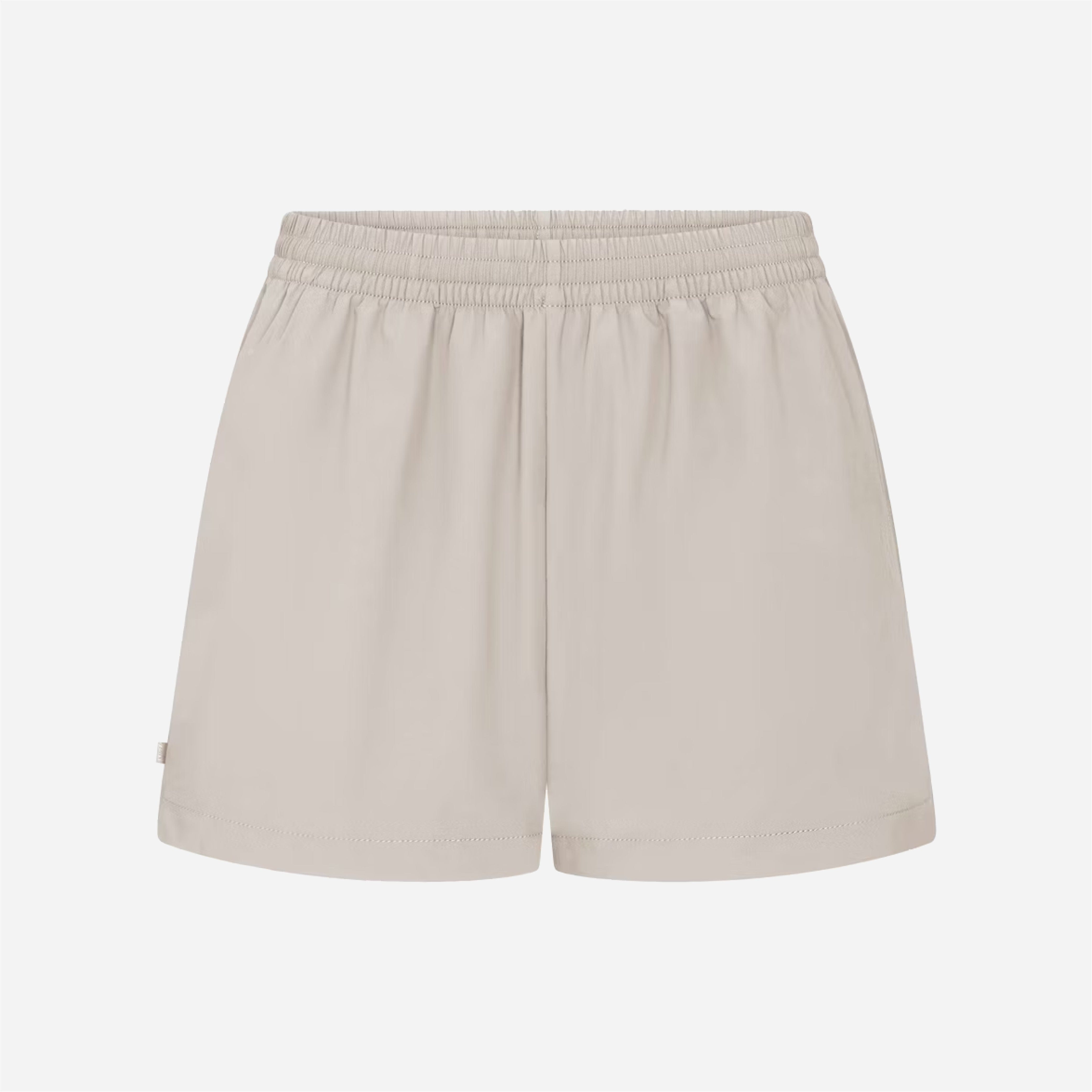 Nike X Skims Woven Nylon 5" Track Shorts Stone