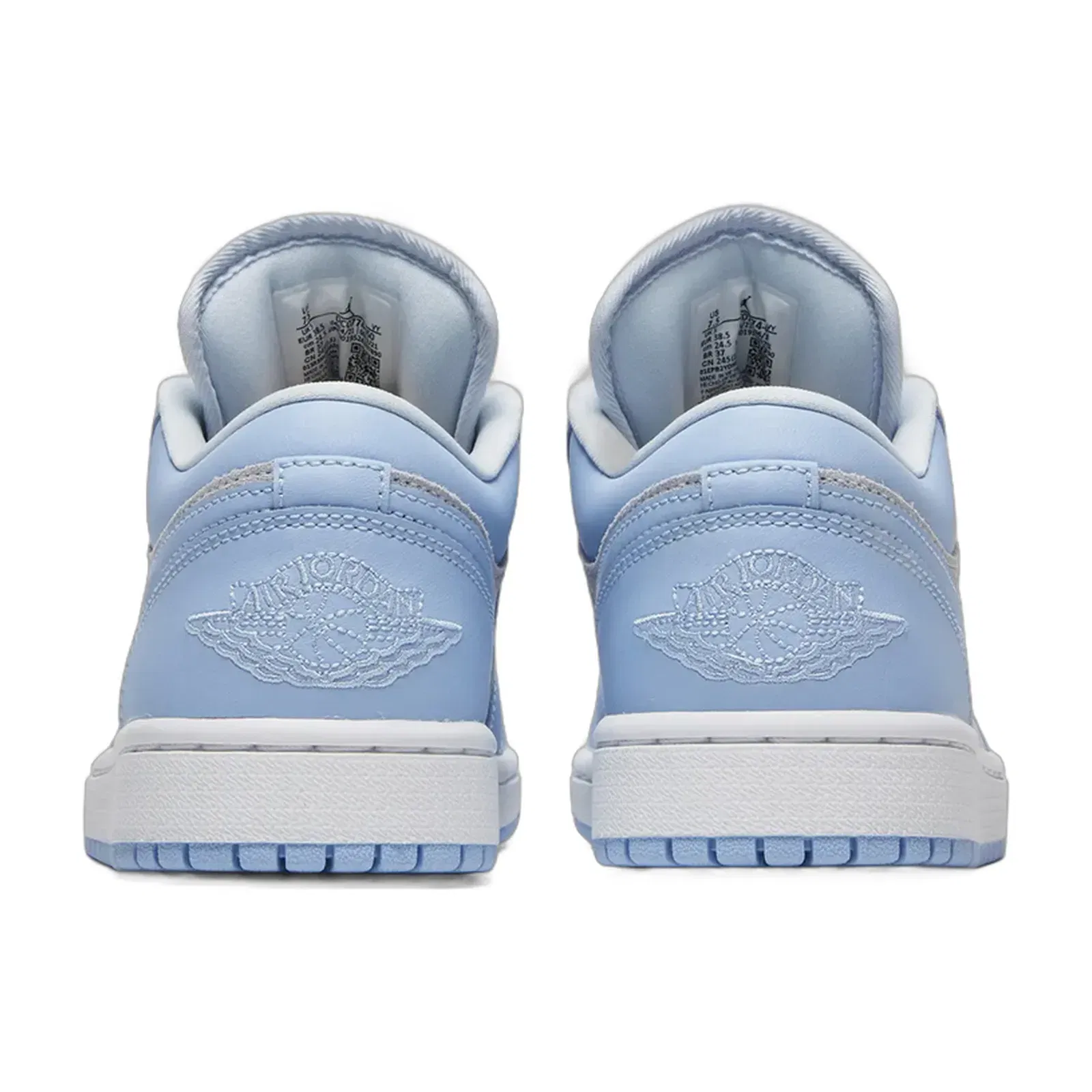 Wmns Air Jordan 1 Low Football GreyUniversity Blue