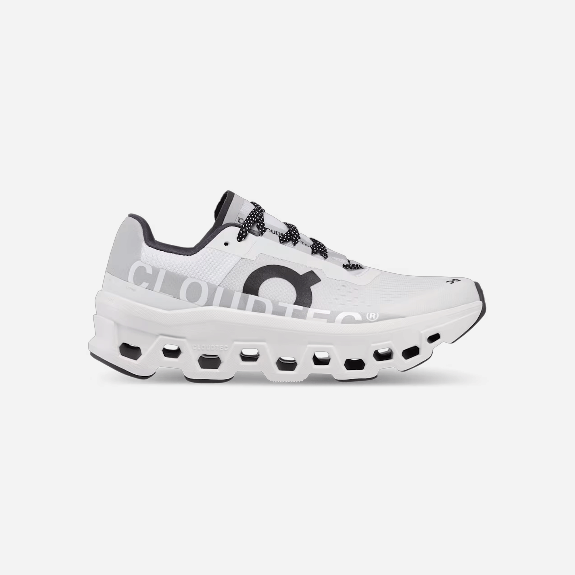 ON Running Cloudmonster All White WMNS