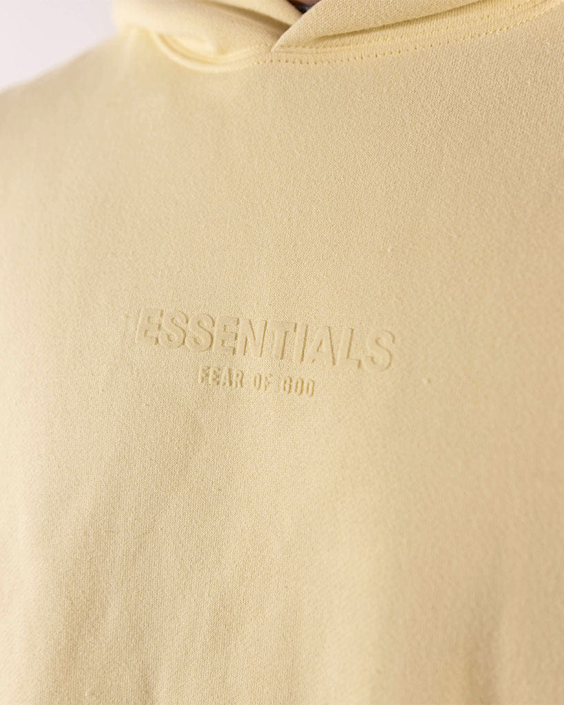 Fear of God Essentials Yellow Relaxed Hoodie (S)