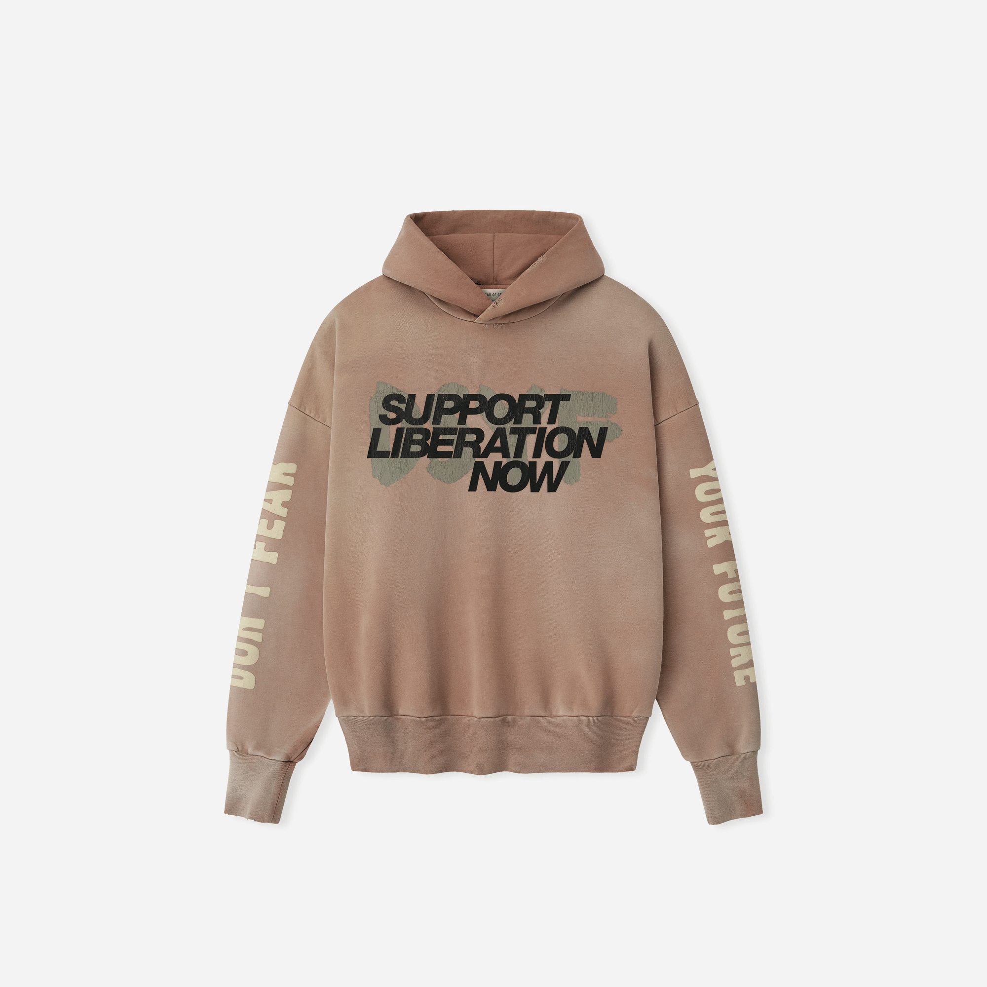 Fear Of God Liberation Now Hoodie Dune Pearl
