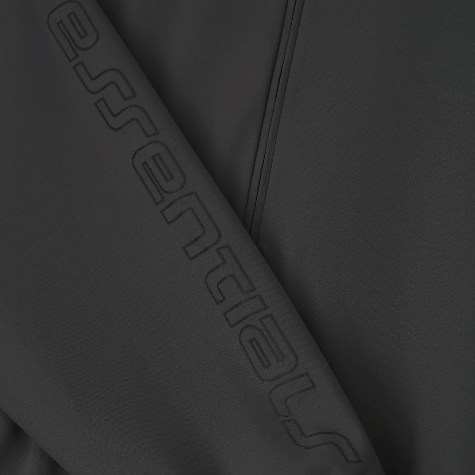 Fear Of God Essentials Tech Nylon Half Zip Track Jacket Iron Grey
