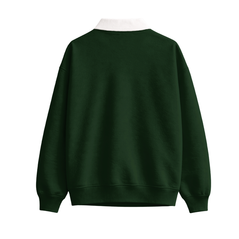Be Autyst Green Polo Sweatshirt