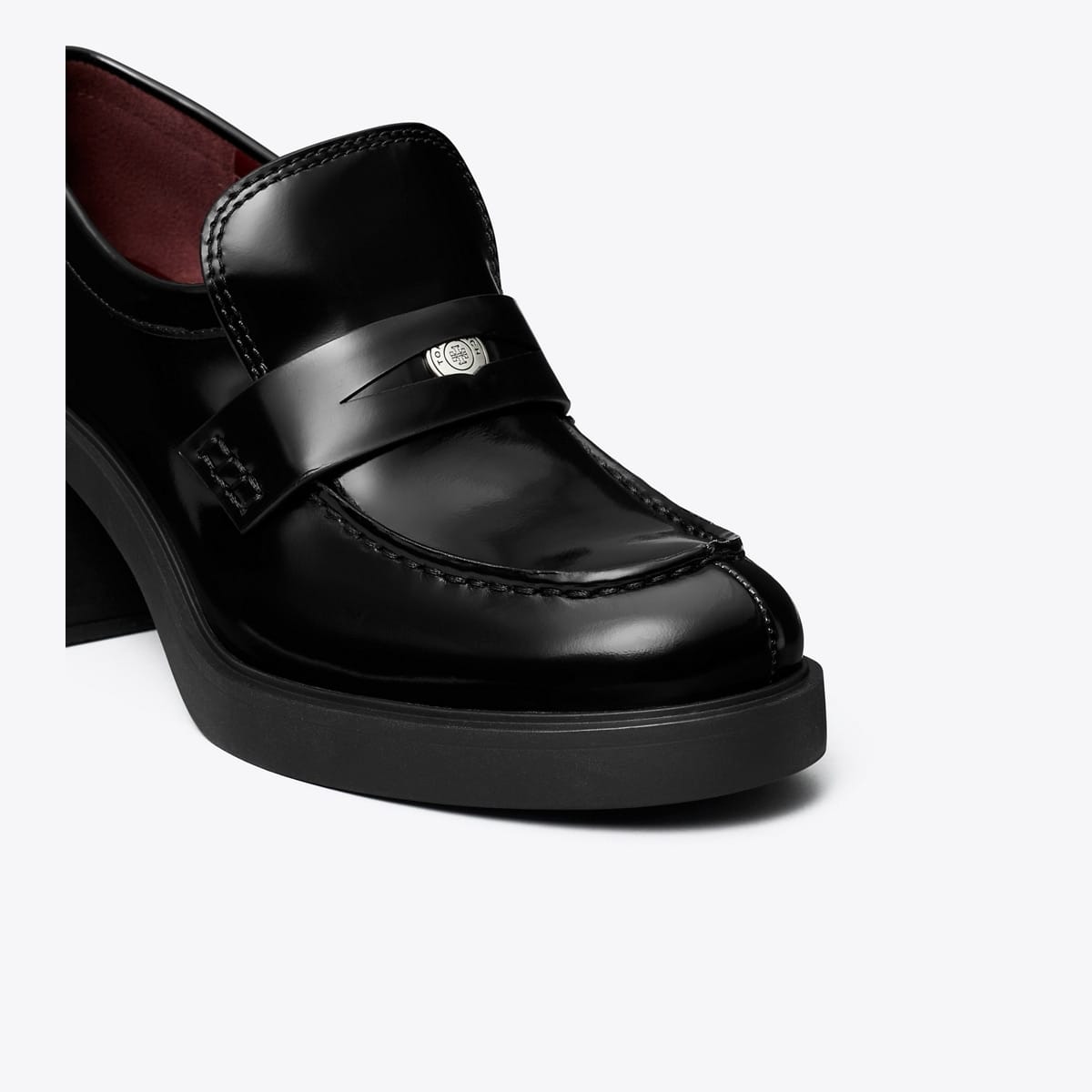 Classic Heeled Lug Loafer