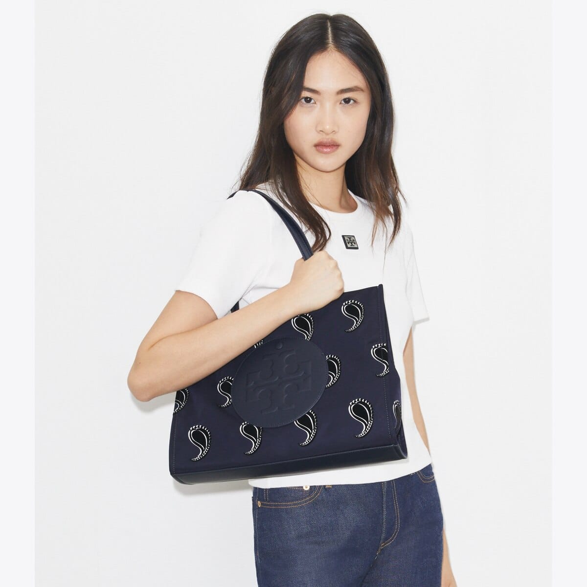 Small Ella Printed Tote
