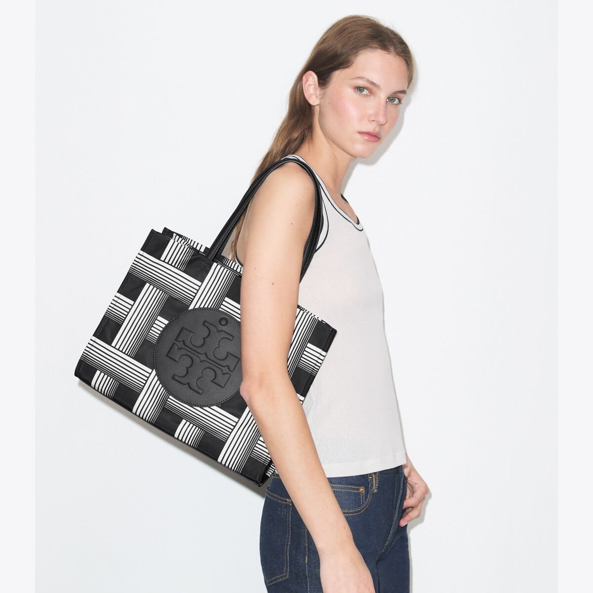 Small Ella Printed Tote