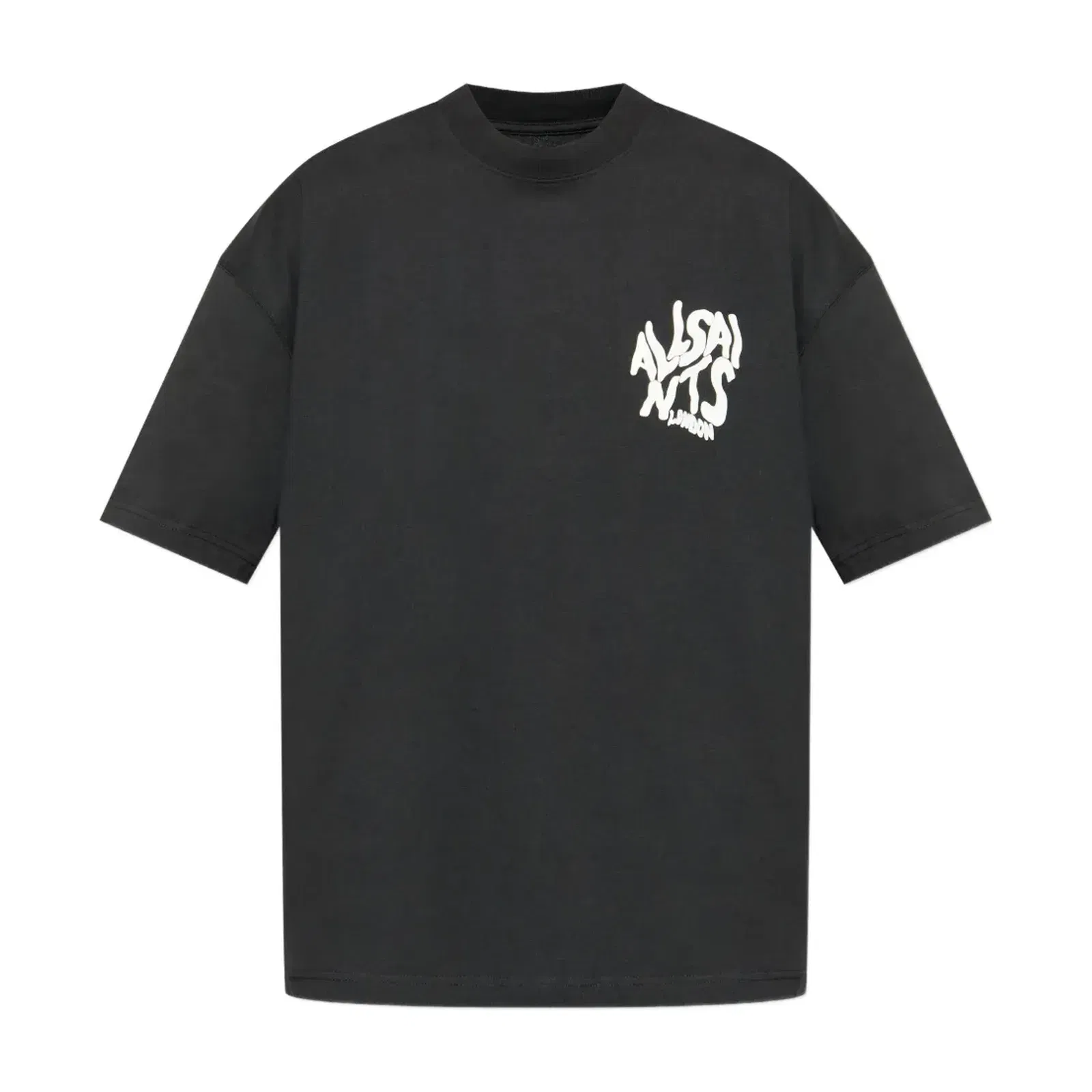 ALL SAINTS Imagine Dragons Drogando Jet Black T-Shirt