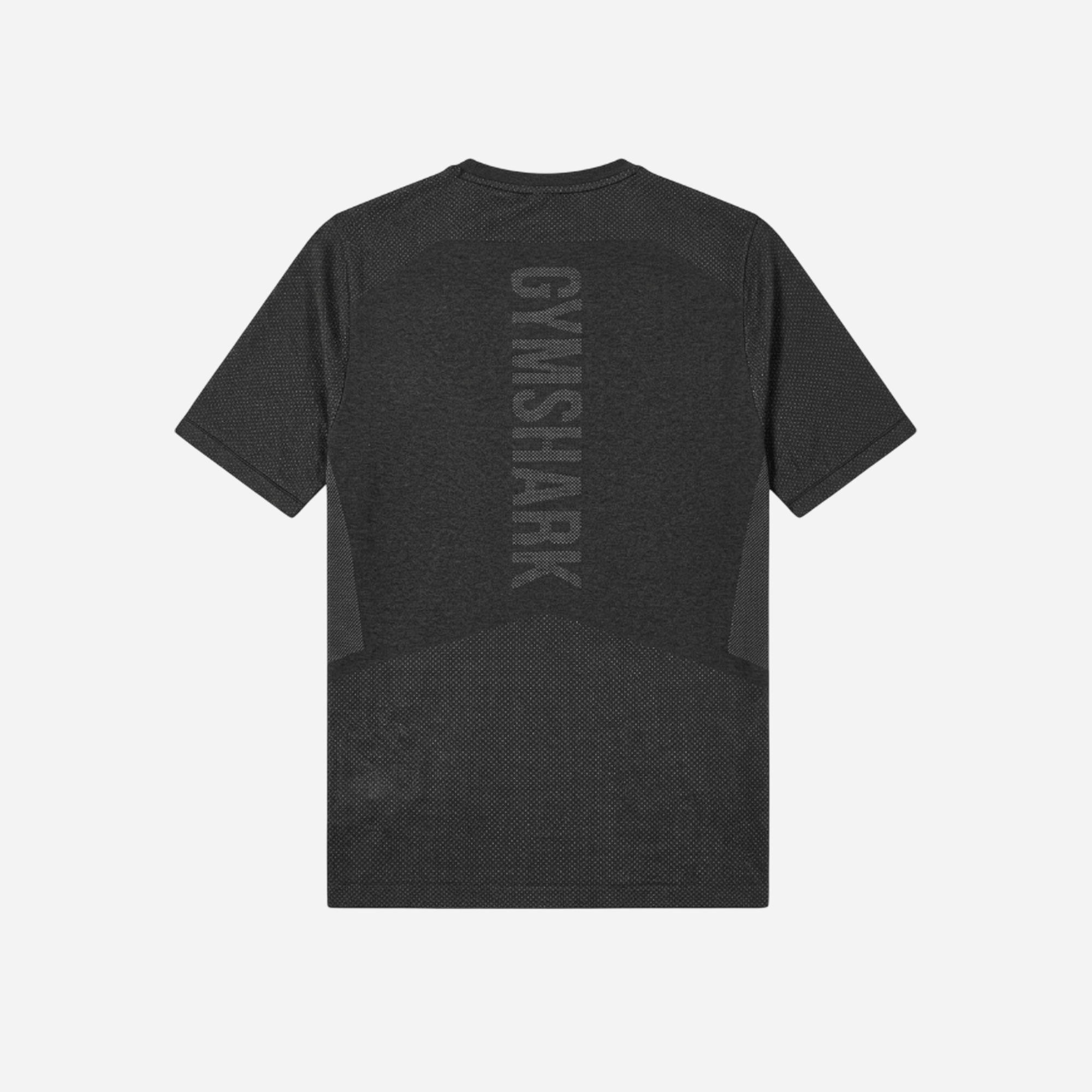Gymshark Lightweight Seamless T-Shirt Black/Silhouette Grey