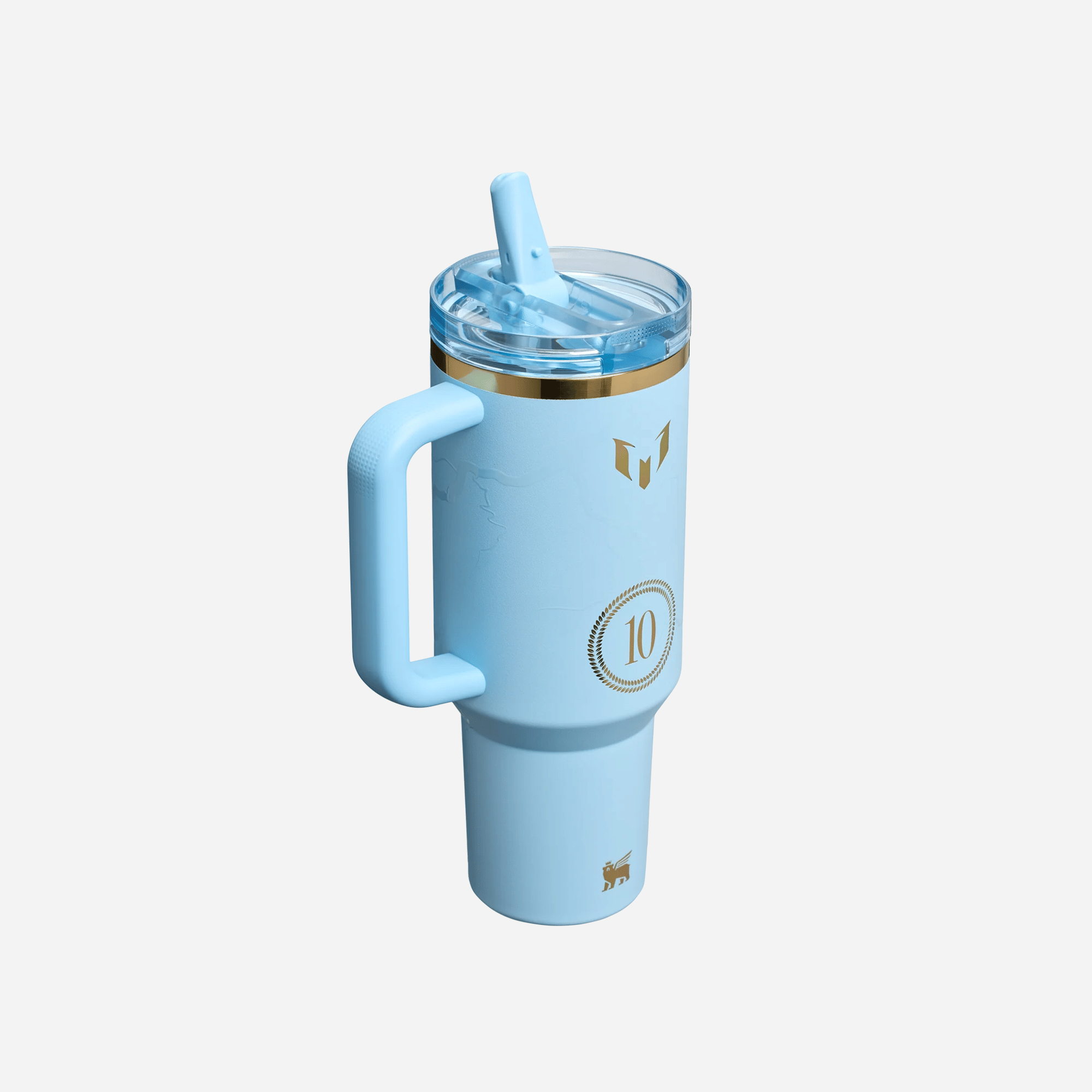 Messi x Stanley Quencher ProTour Flip Straw 40oz Tumbler Messi Striker Blue