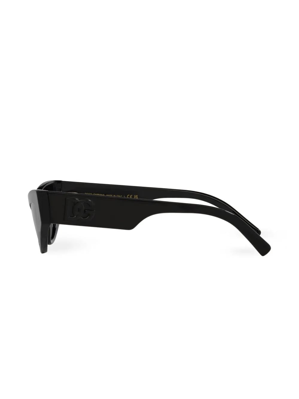 logo-embossed cat-eye frame sunglasses