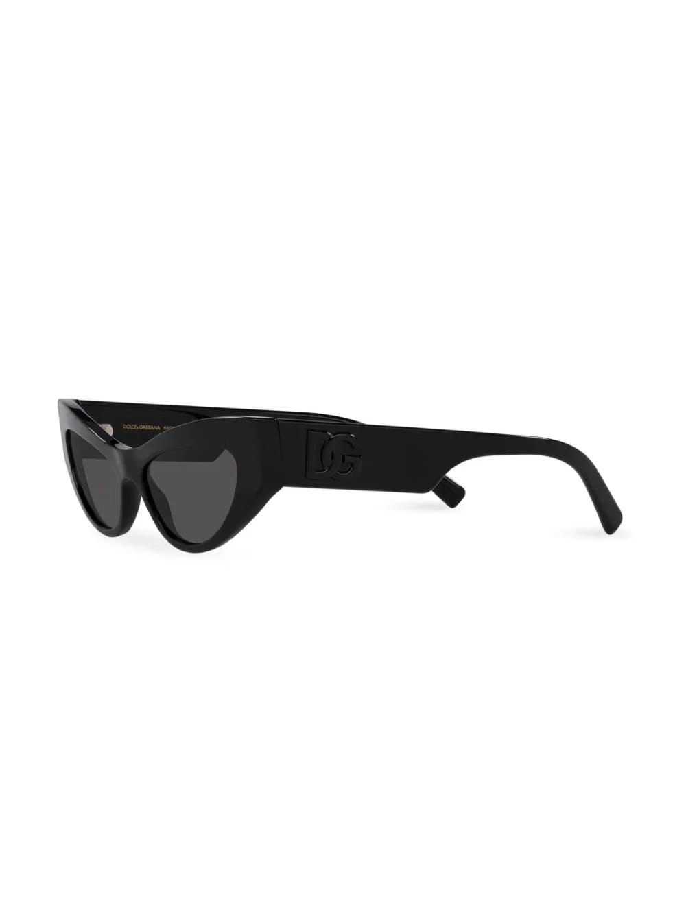 logo-embossed cat-eye frame sunglasses
