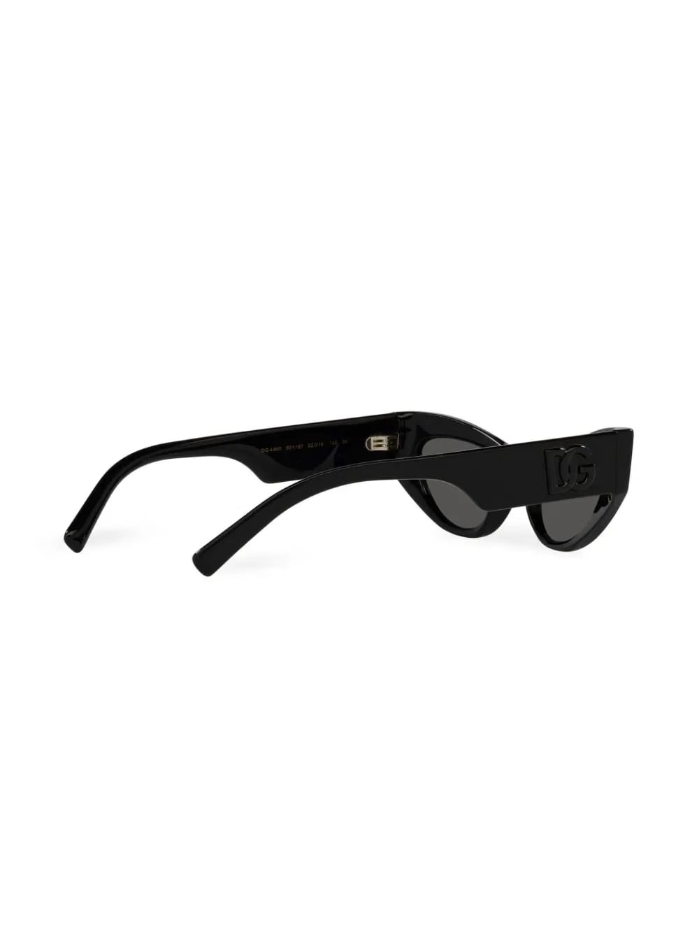 logo-embossed cat-eye frame sunglasses