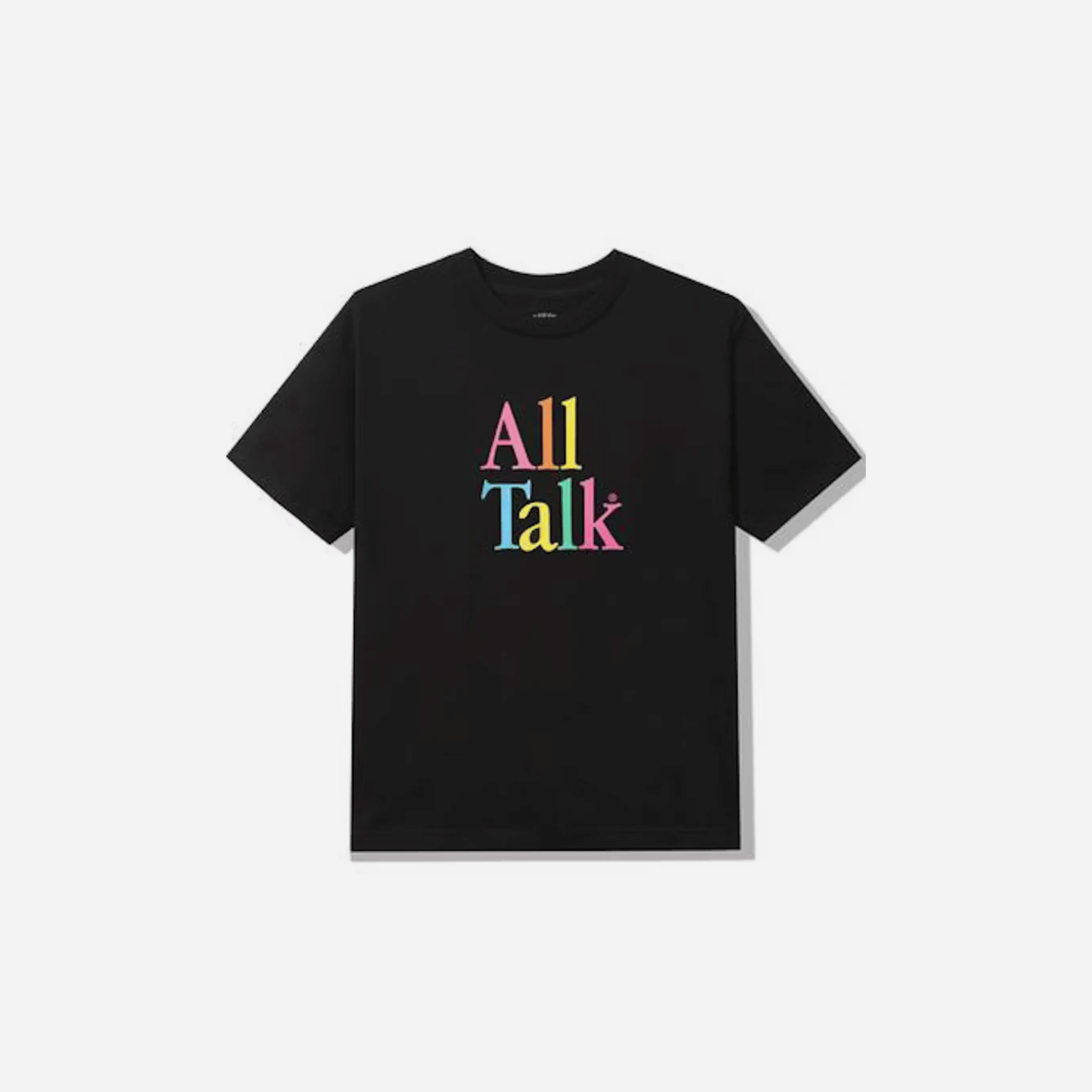 Anti Social Social Club All Talk SS21 Black Tee