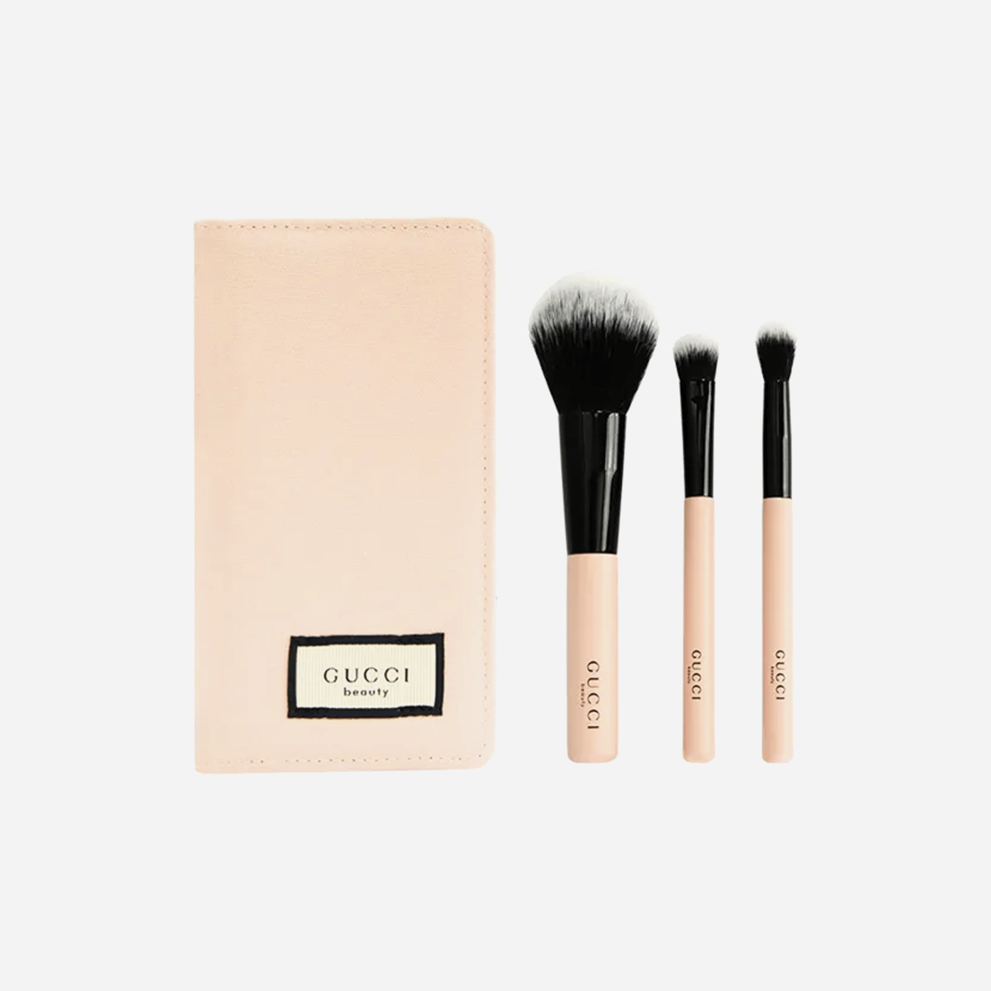 Gucci Beauty Pink Travel Makeup Brush Set