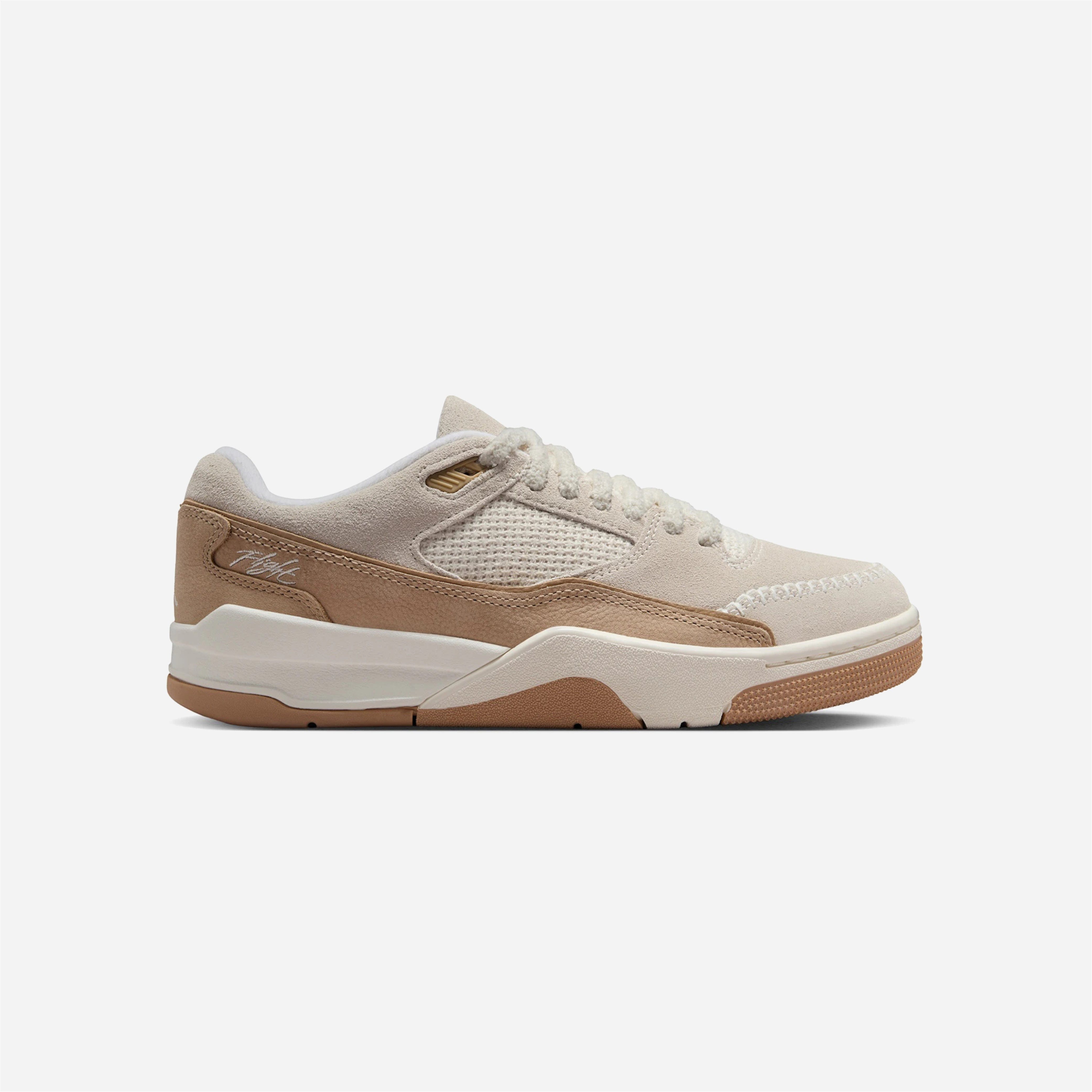 Nike Air Jordan Flight Court SE Light Orewood Brown Sail WMNS
