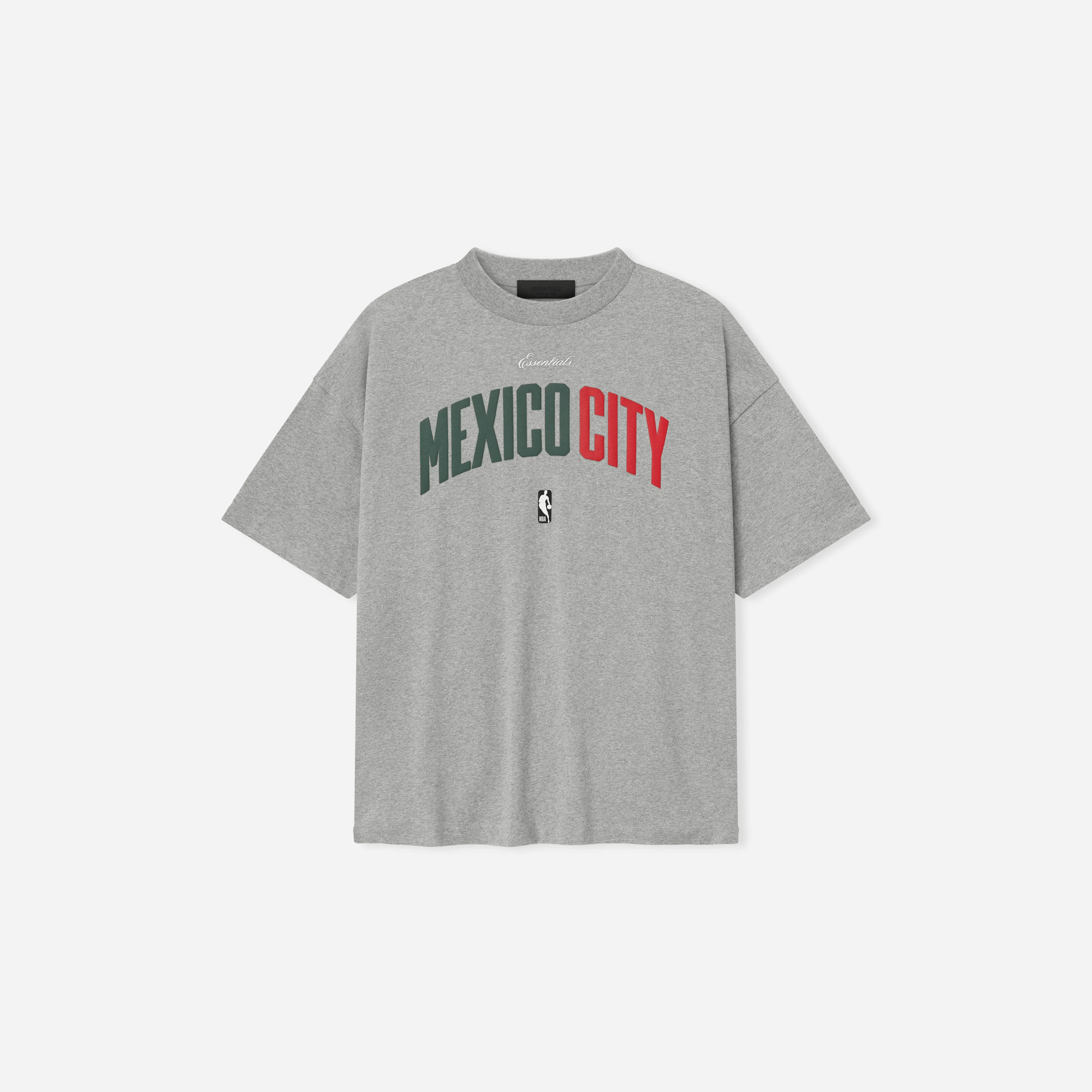 Fear Of God Essentials Mexico City 90s T-Shirt Concrete Heather