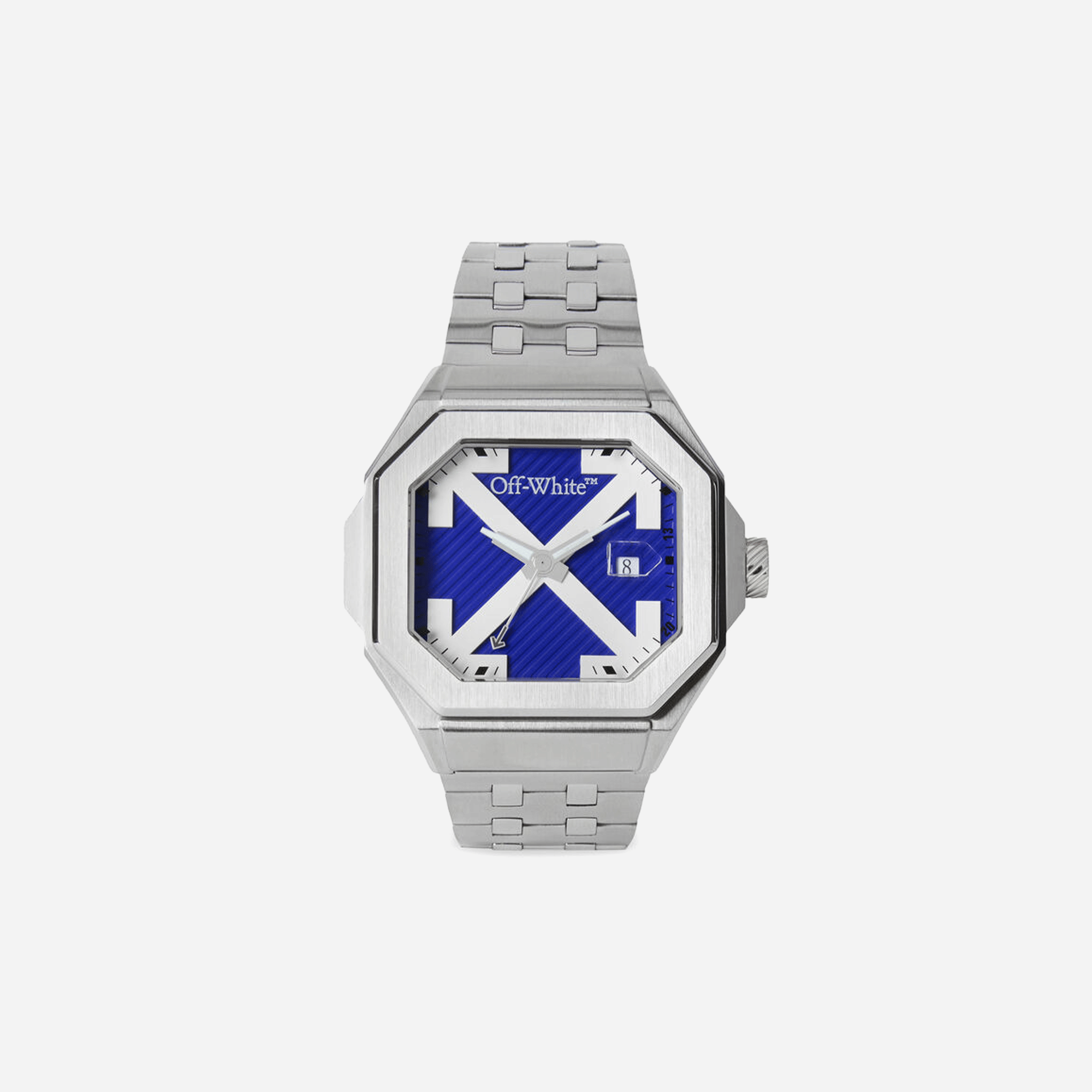 Off-White Heavy Duty Watch Silver