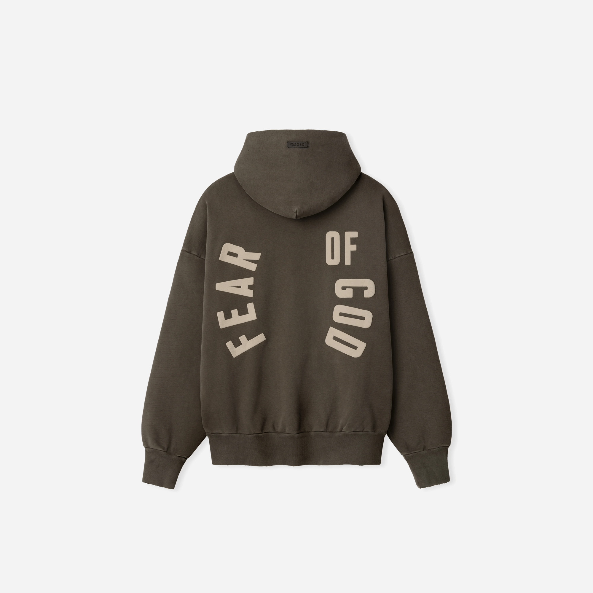 Fear Of God Classic Pocket Hoodie Faded Brown