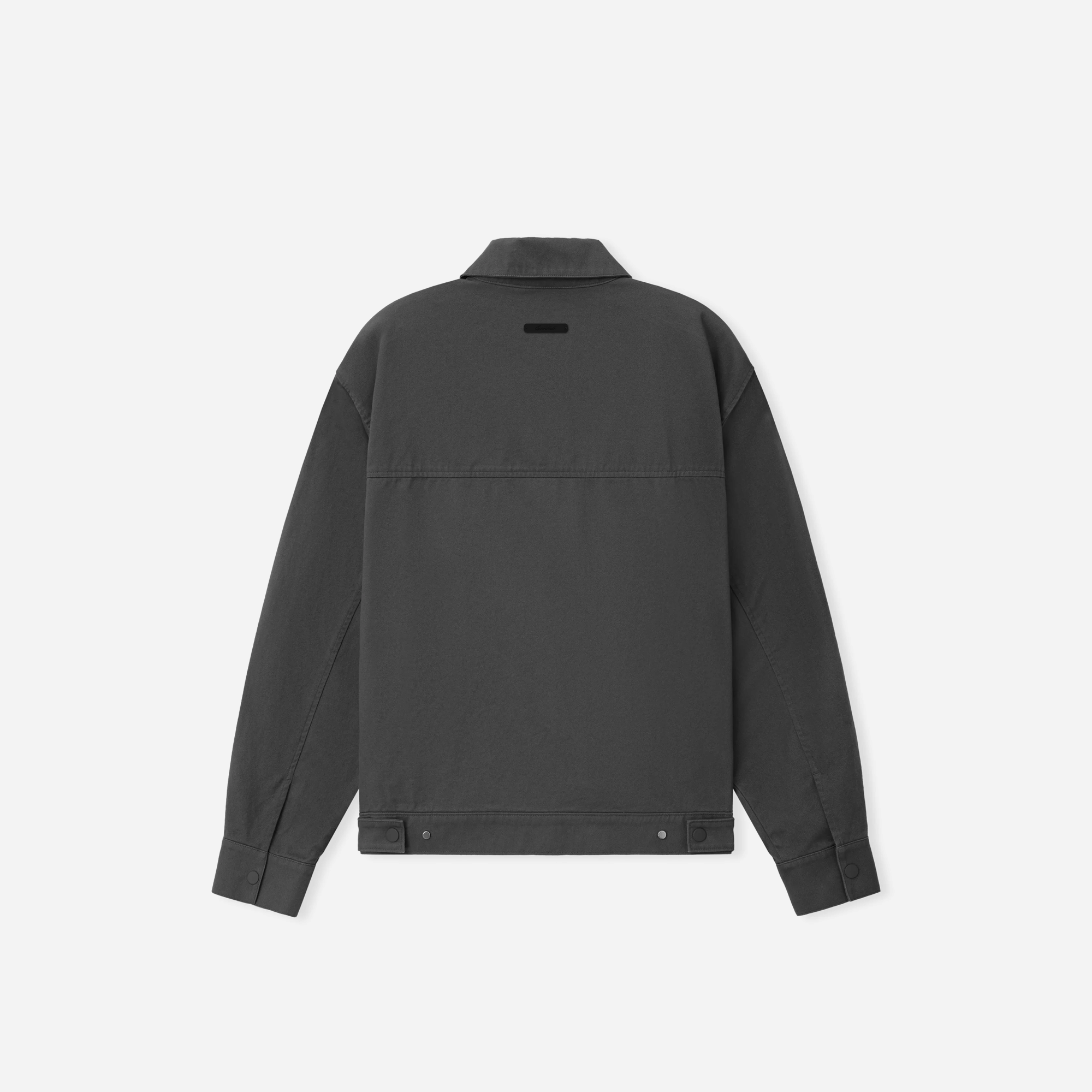 Fear Of God Essentials Cotton Twill Work Jacket Iron Grey