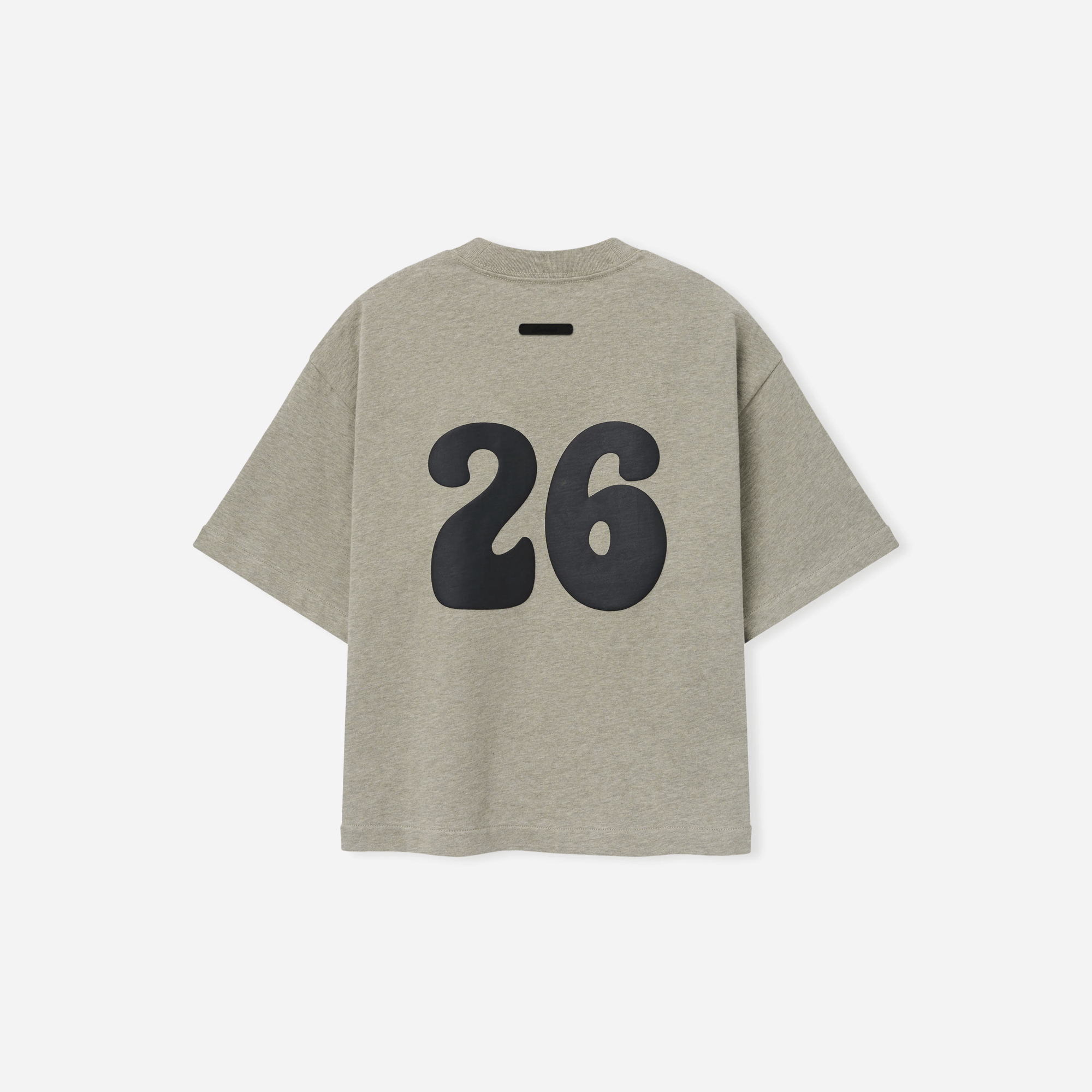 Fear Of God Essentials Kids Merch T-Shirt Boxy Fit Seal Heather