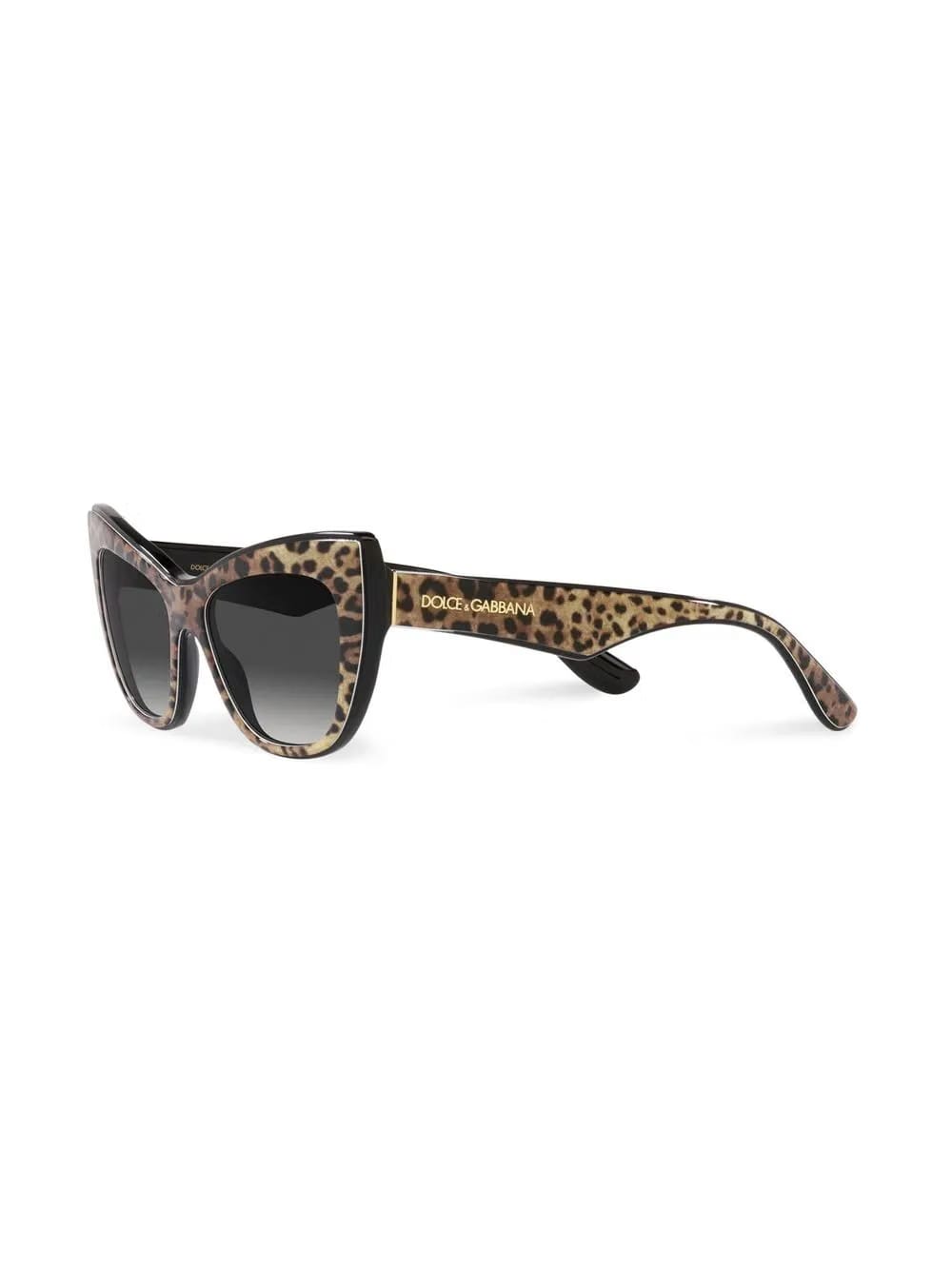 leopard-print tinted sunglasses
