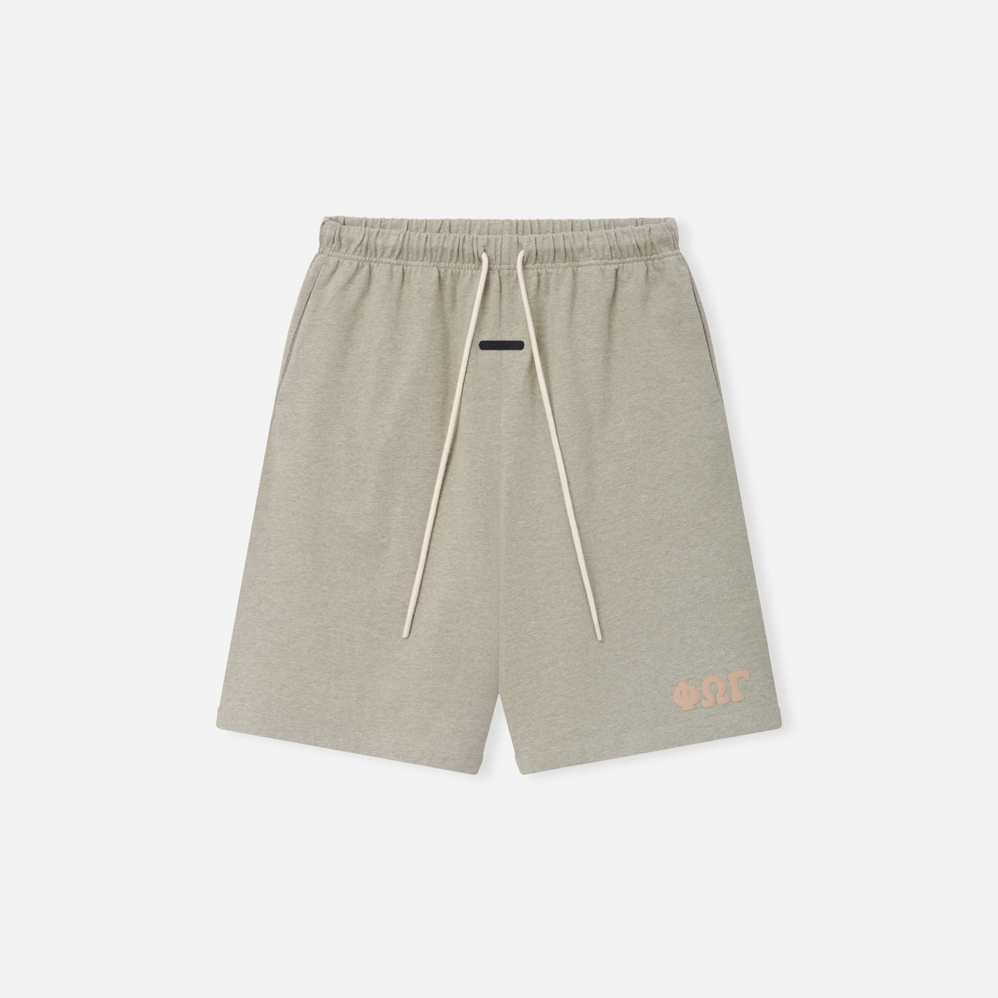 Fear Of God Essentials Heavy Jersey 90s Sweatshort Washed Seal Heather
