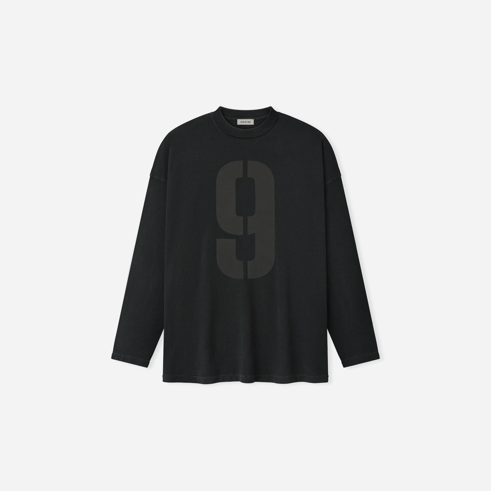 Fear Of God 9 Long Sleeve T-Shirt Black
