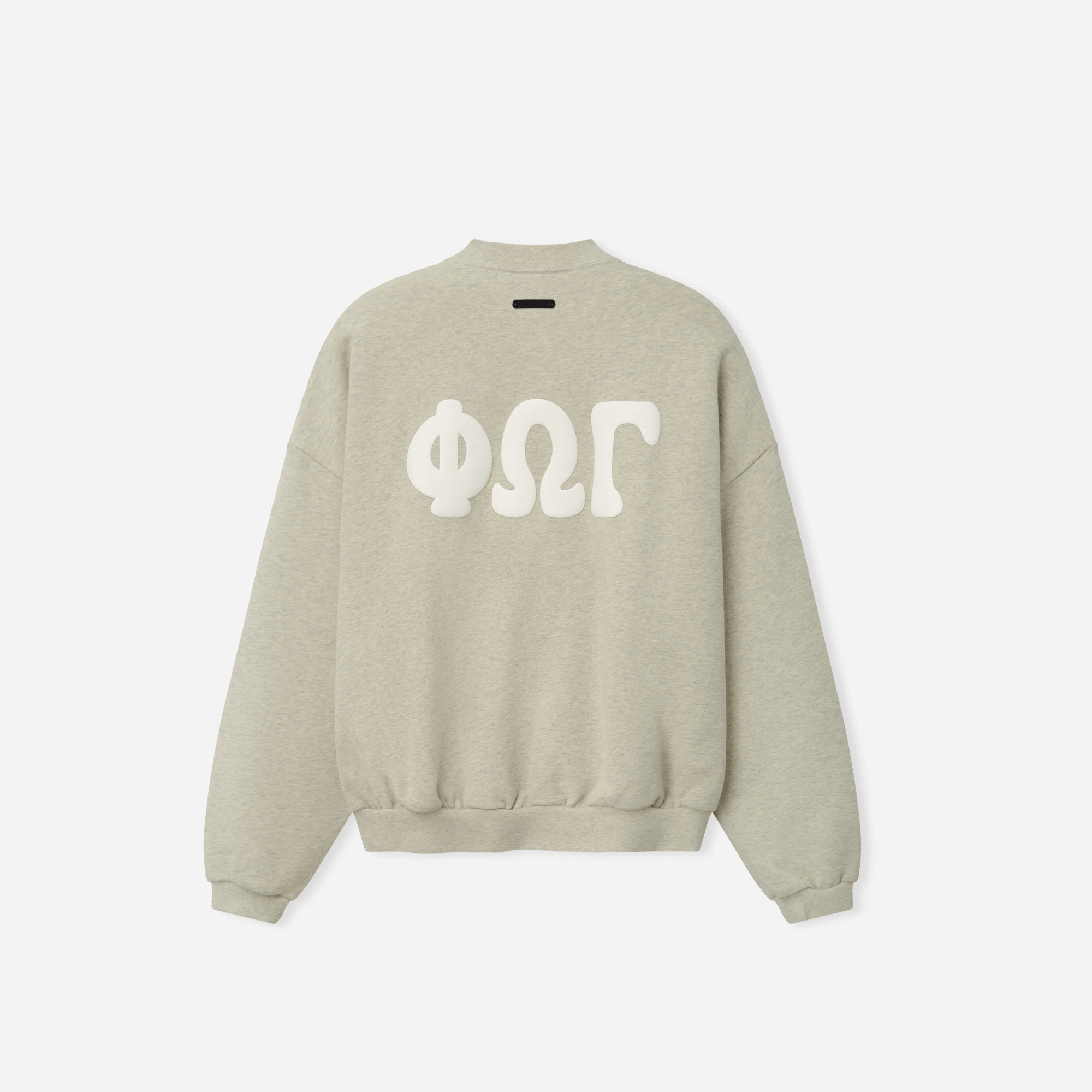 Fear Of God Essentials 90s Sweatshirt Washed Vanilla Heather