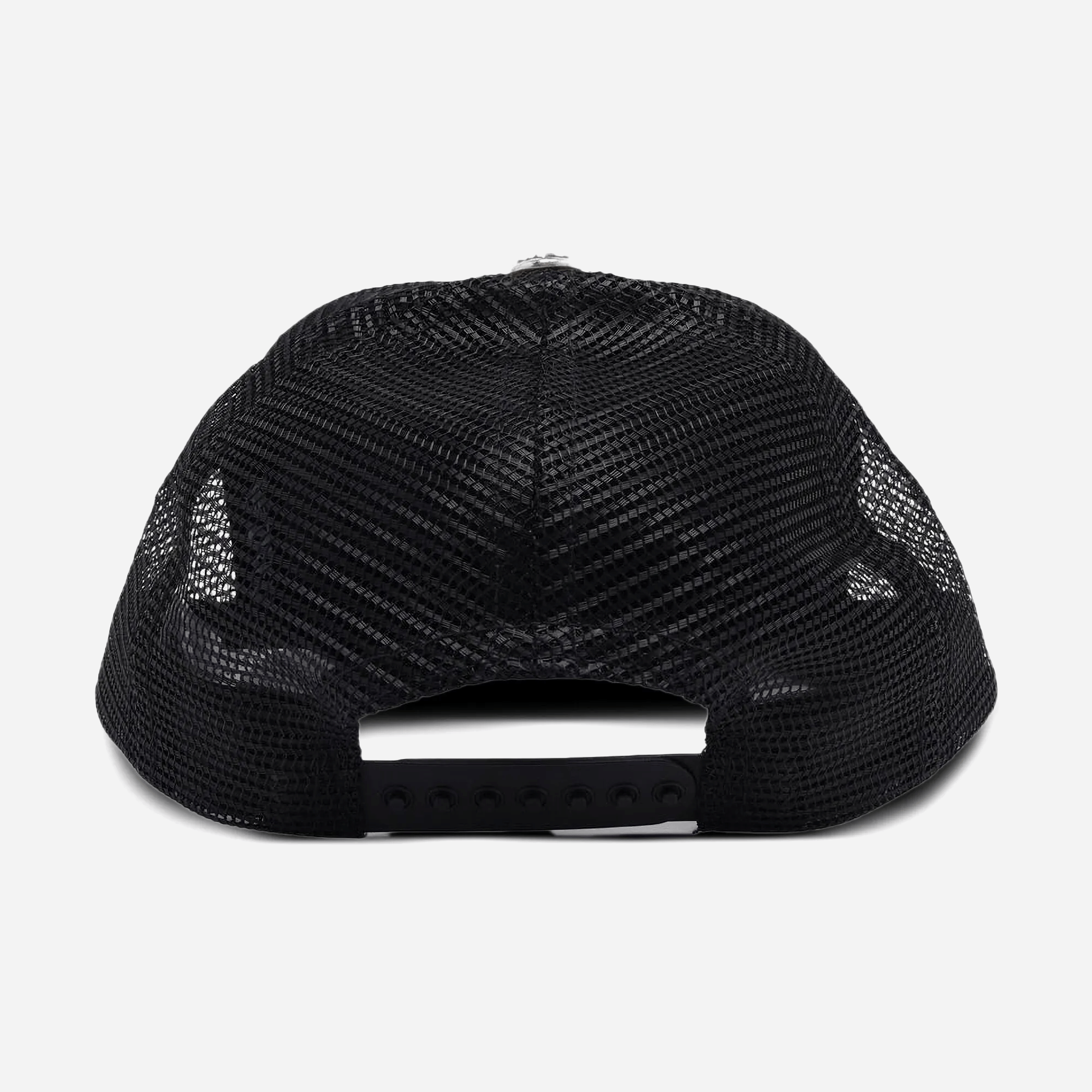 Chrome Hearts CH Hollywood Trucker Hat Black Black