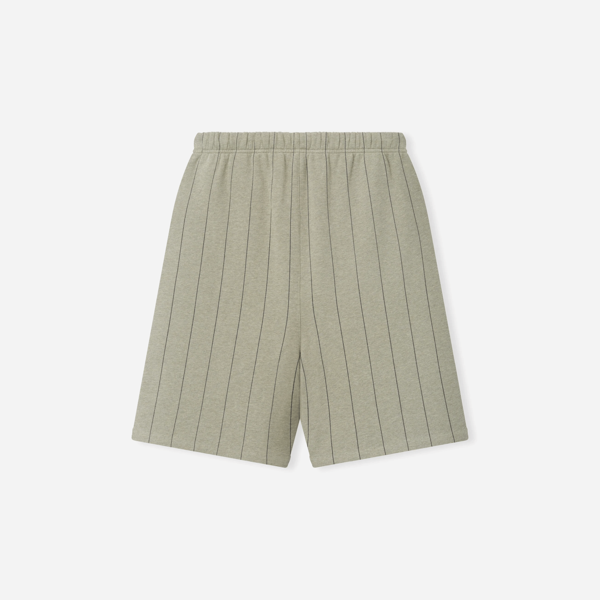 Fear Of God Essentials MLB 90's Sweatshort Seal Heather W Black Pinstripes