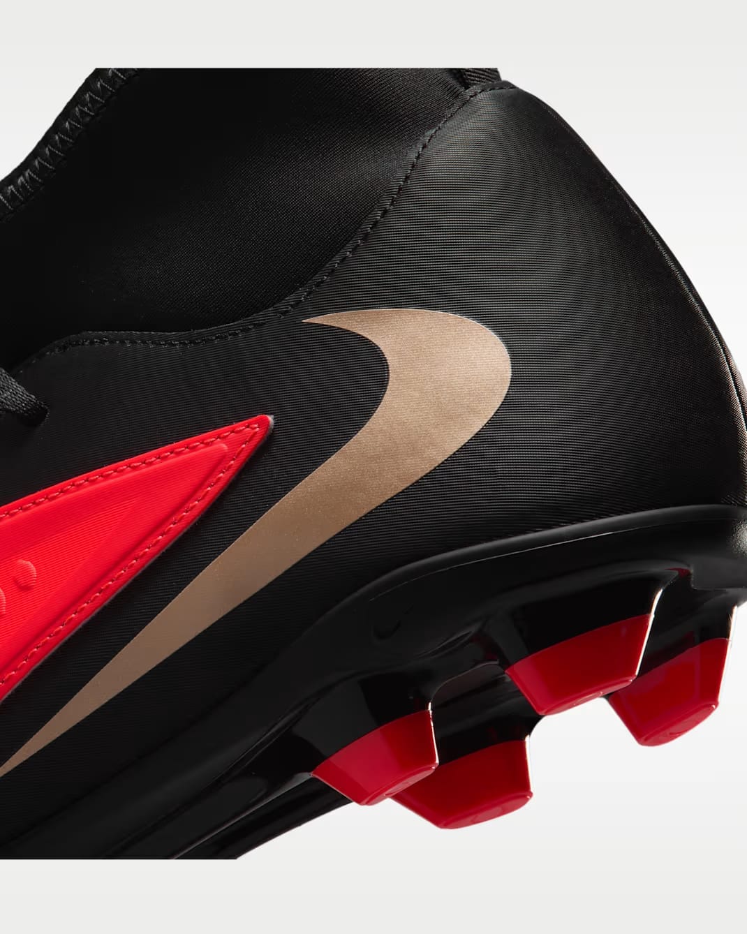 Nike Phantom 6 High Club Multi-Ground Soccer Cleats Bright Crimson/Black/Blur