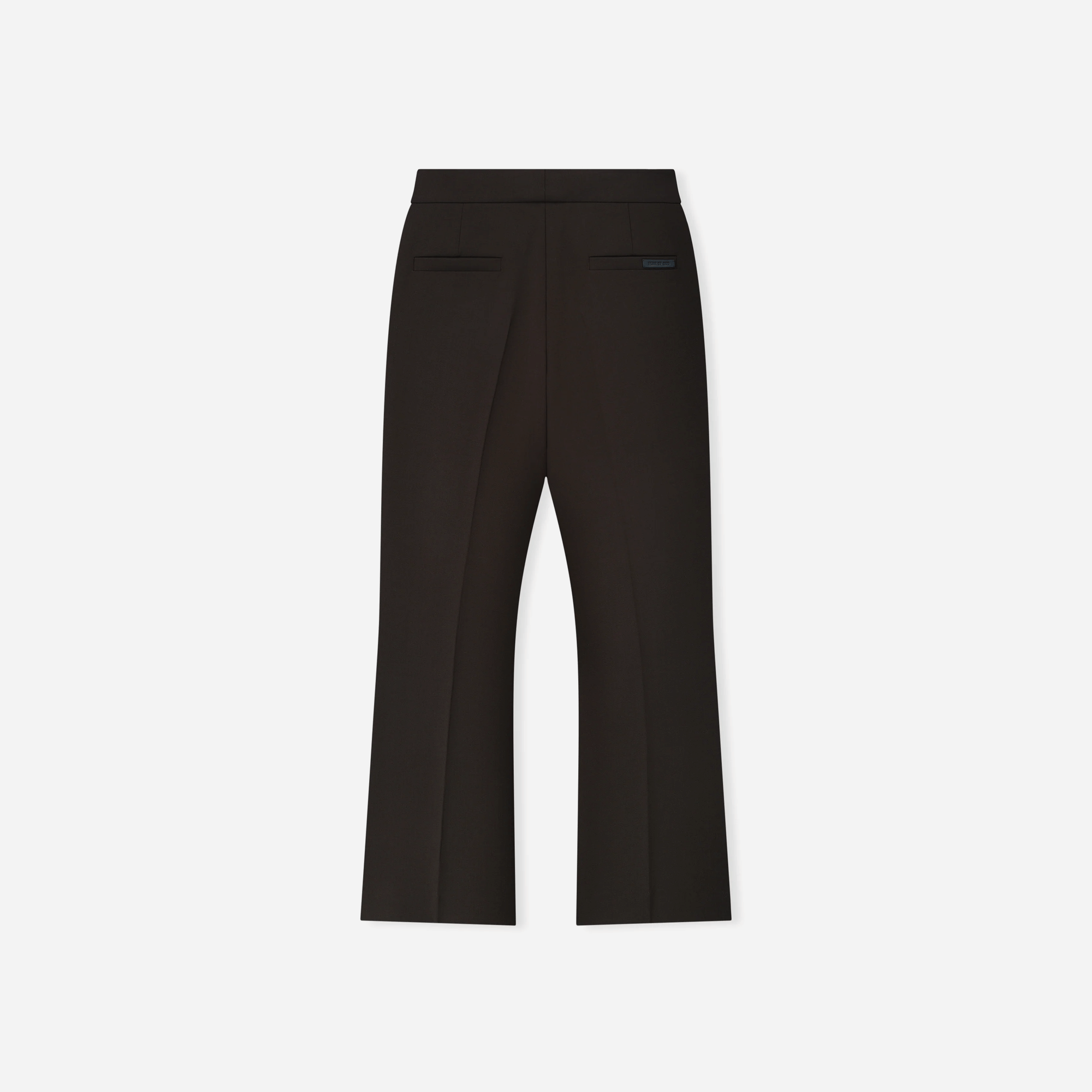 Fear Of God Double Weave Wool Tailored Flared Pants Brown