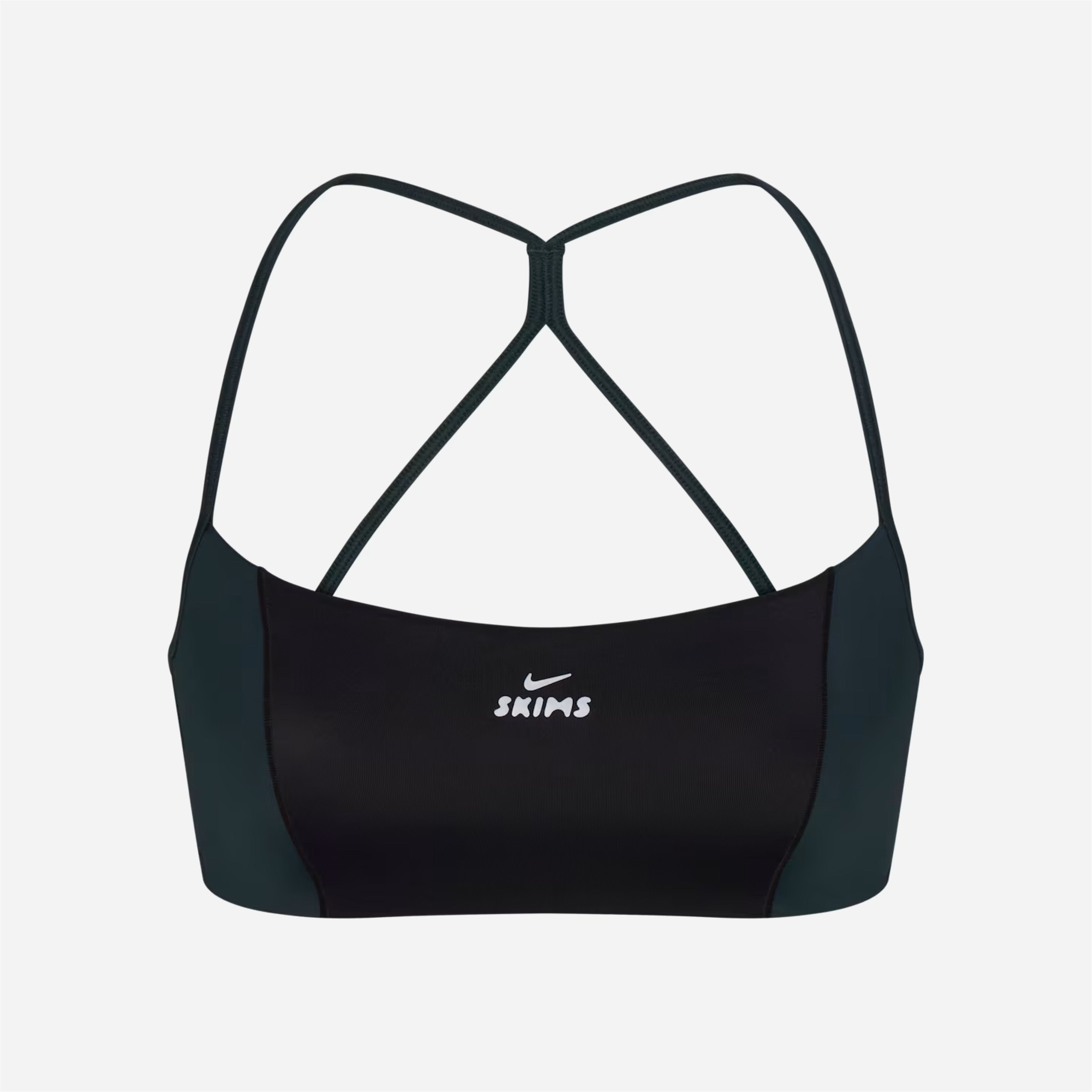 Nike X Skims Shine Micro-Scoop Bra Obsidian Dark Teal