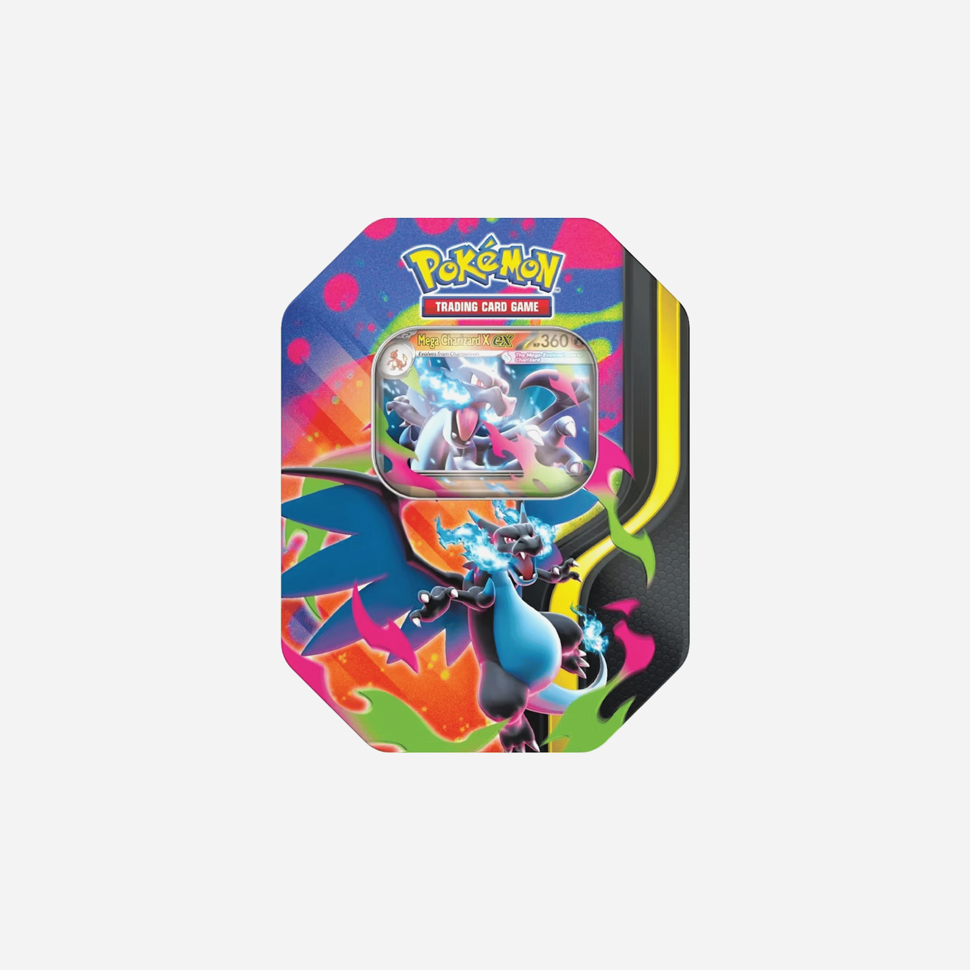 2026 Pokemon Mega Charizard X ex Tin