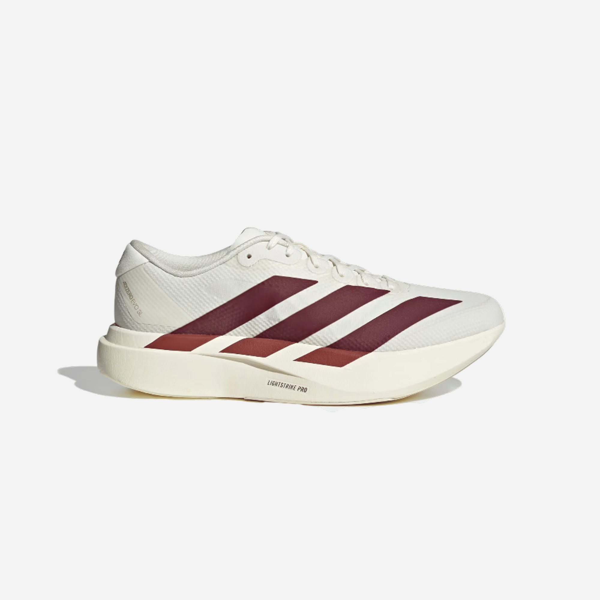 Adidas Adizero Evo SL Off White / Maroon / Mystery Red