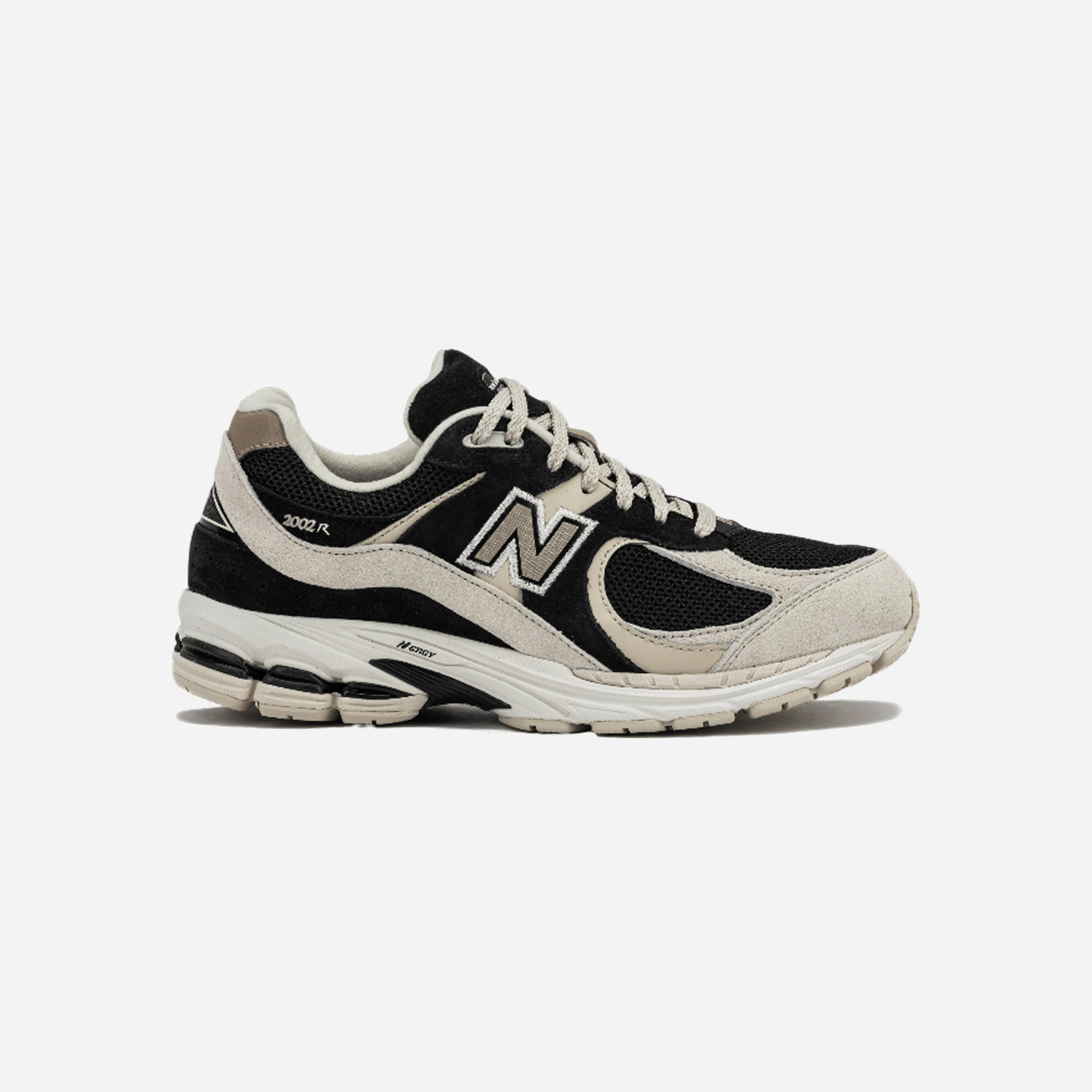 New Balance 2002R Black Beige