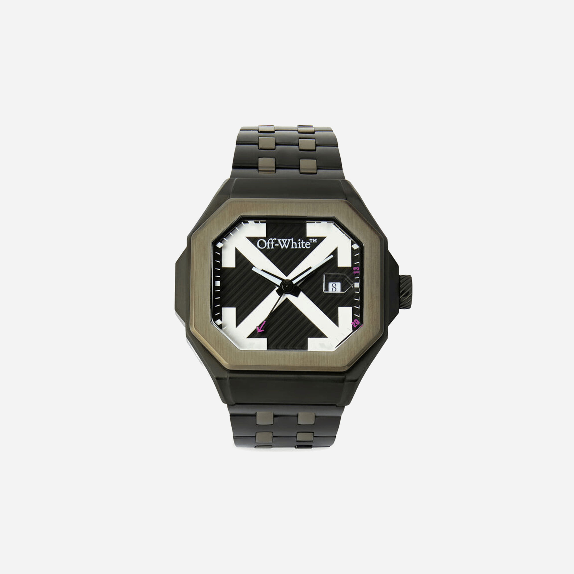Off-White Heavy Duty Watch Two Tone Black & Gun