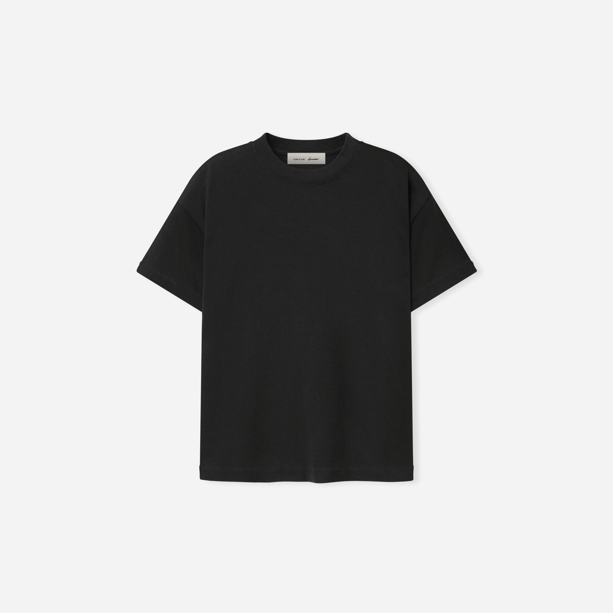 Fear Of God Essentials Kids Tri-Blend Essential Tee Vintage Black