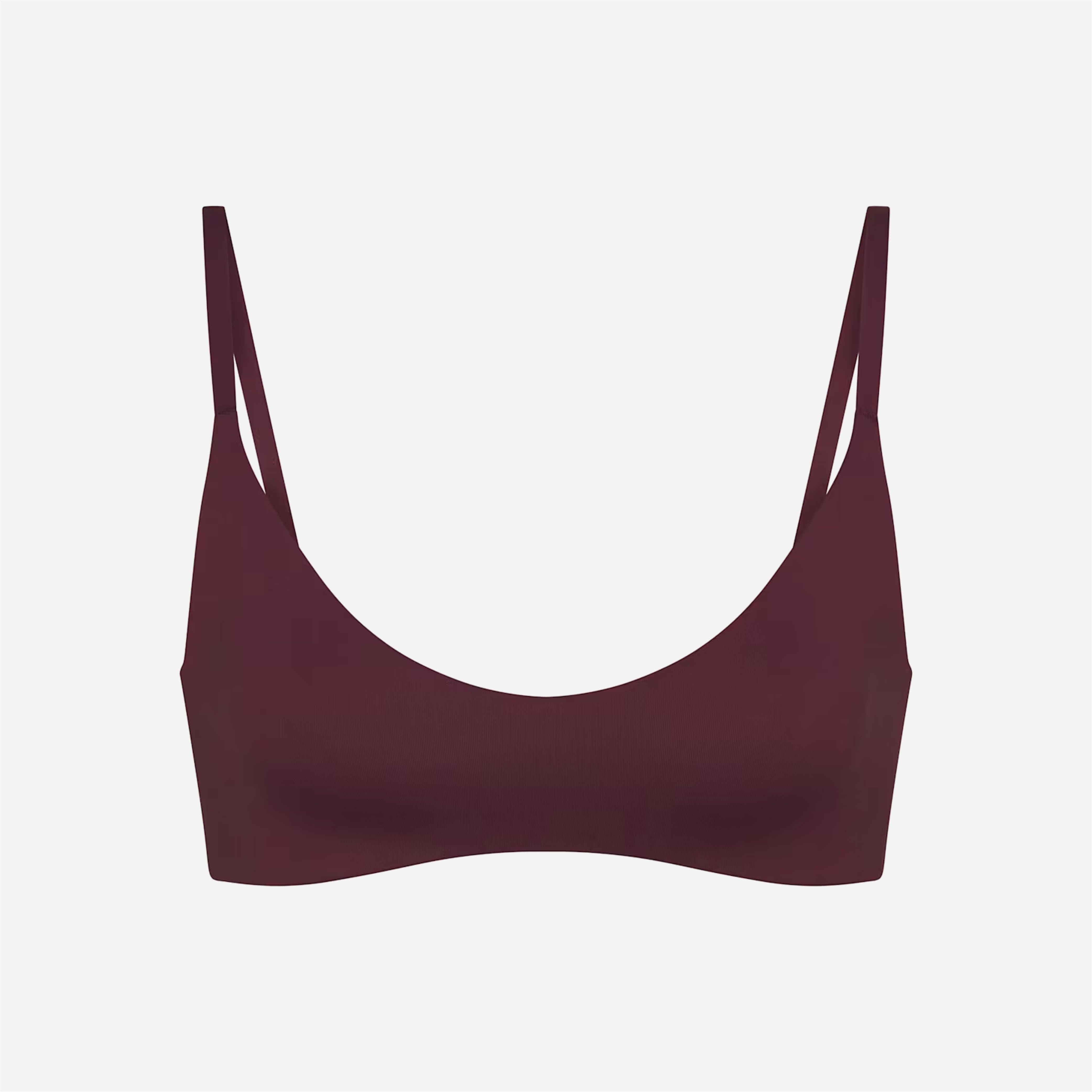 Nike X Skims Matte Women's Micro-Scoop Bra CURRANT