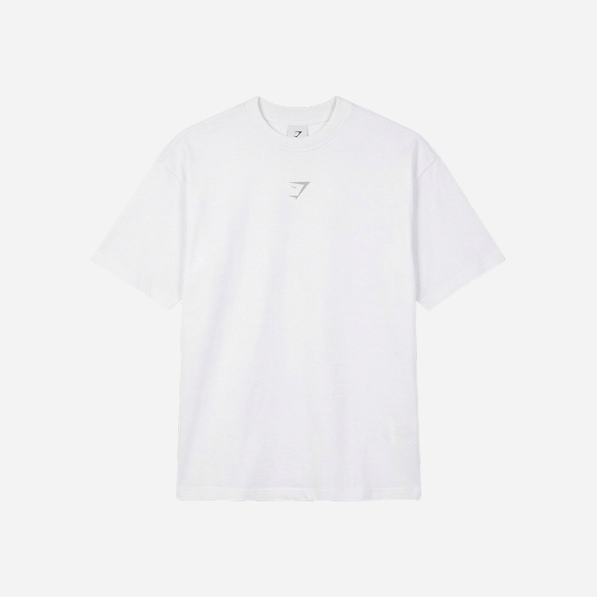 Gymshark Power T-Shirt White Oversized Fit